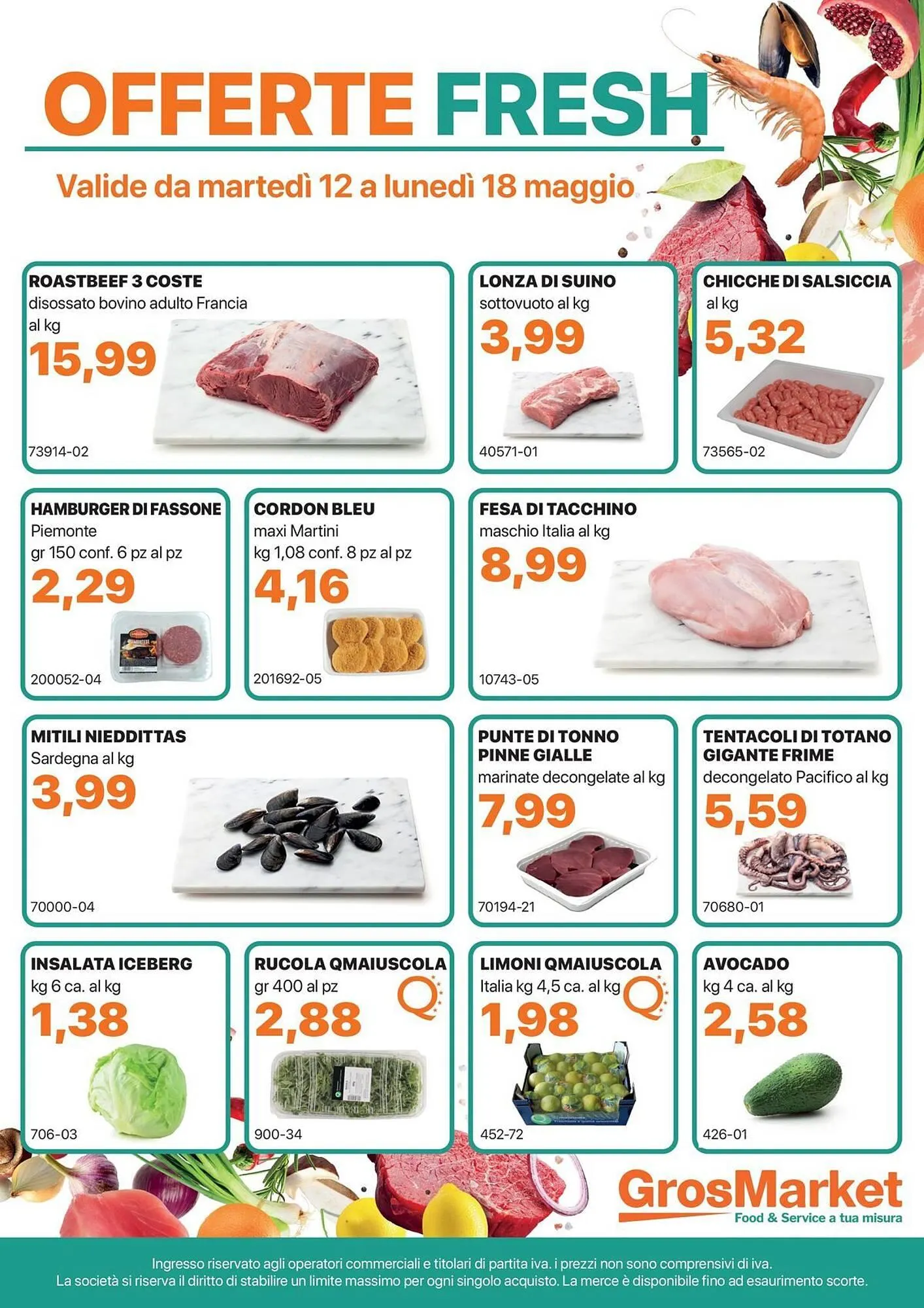 Volantino GrosMarket da 12 maggio a 18 maggio di 2026 - Pagina del volantino 1