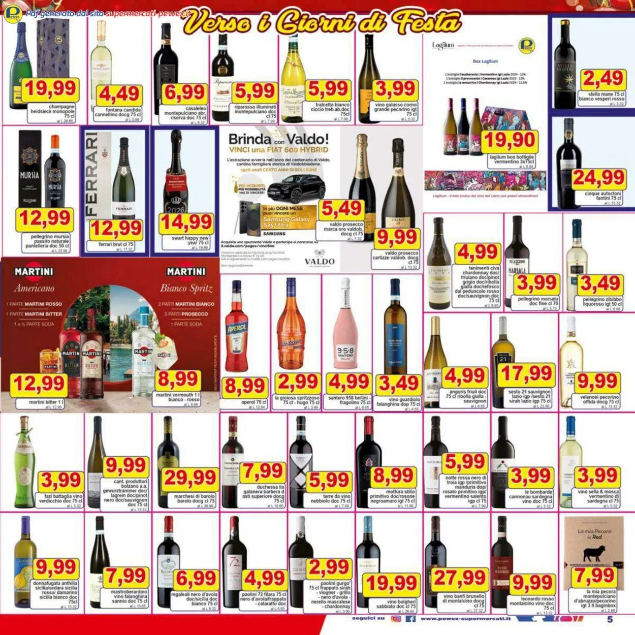Pewex Volantino attuale da 12 gennaio a 26 gennaio di 2026 - Pagina del volantino 5