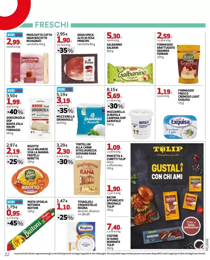 -25% su prodotti della linea da 27 marzo a 9 aprile di 2025 - Pagina del volantino 22