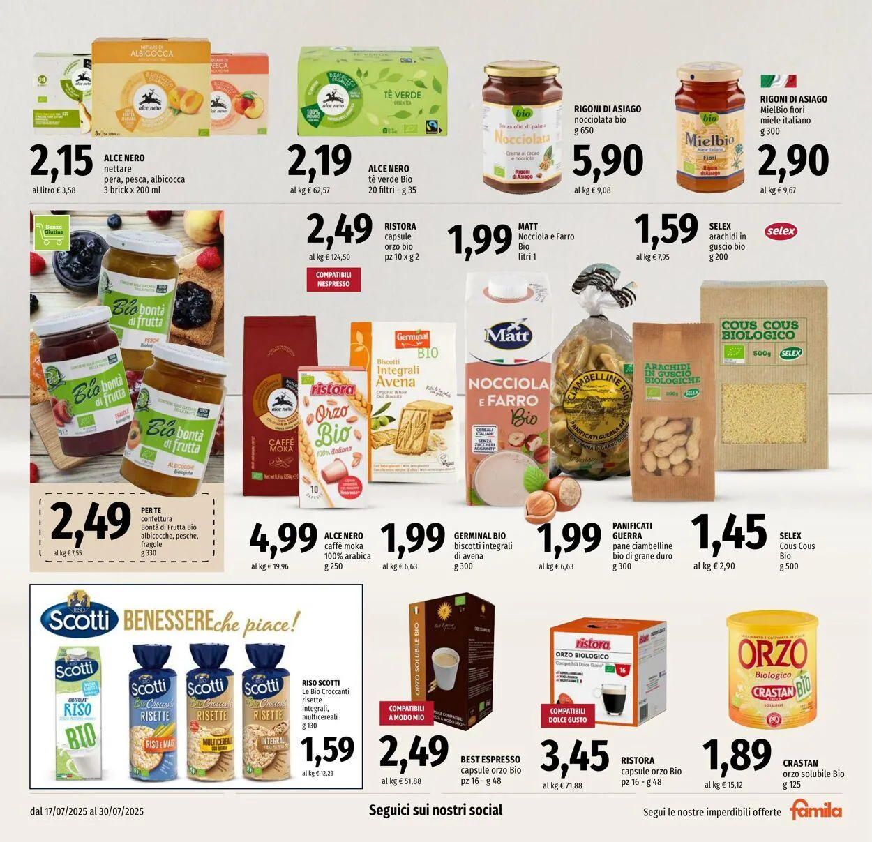 Famila Volantino attuale da 17 luglio a 30 luglio di 2025 - Pagina del volantino 15