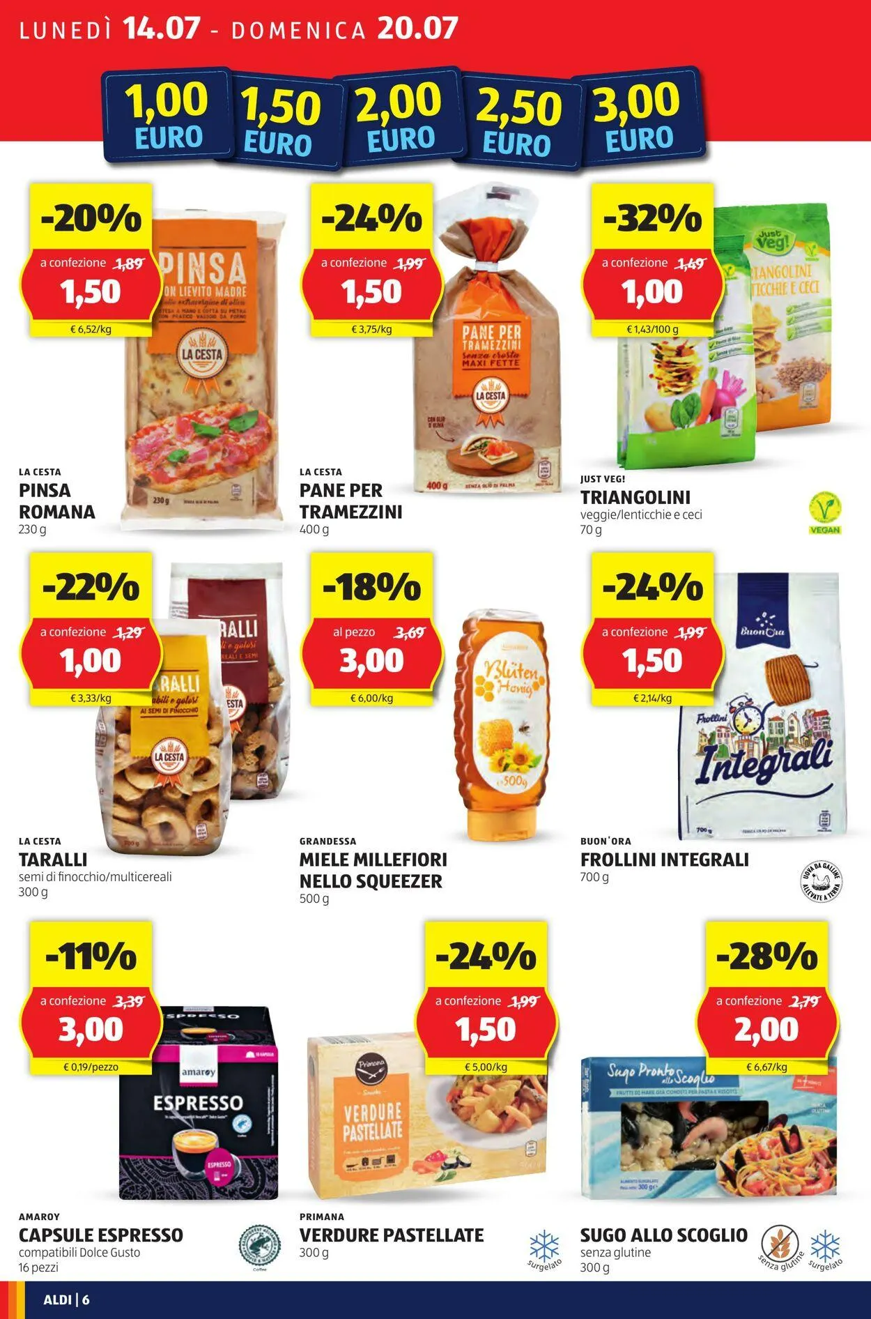 Aldi Volantino attuale da 14 luglio a 20 luglio di 2025 - Pagina del volantino 6