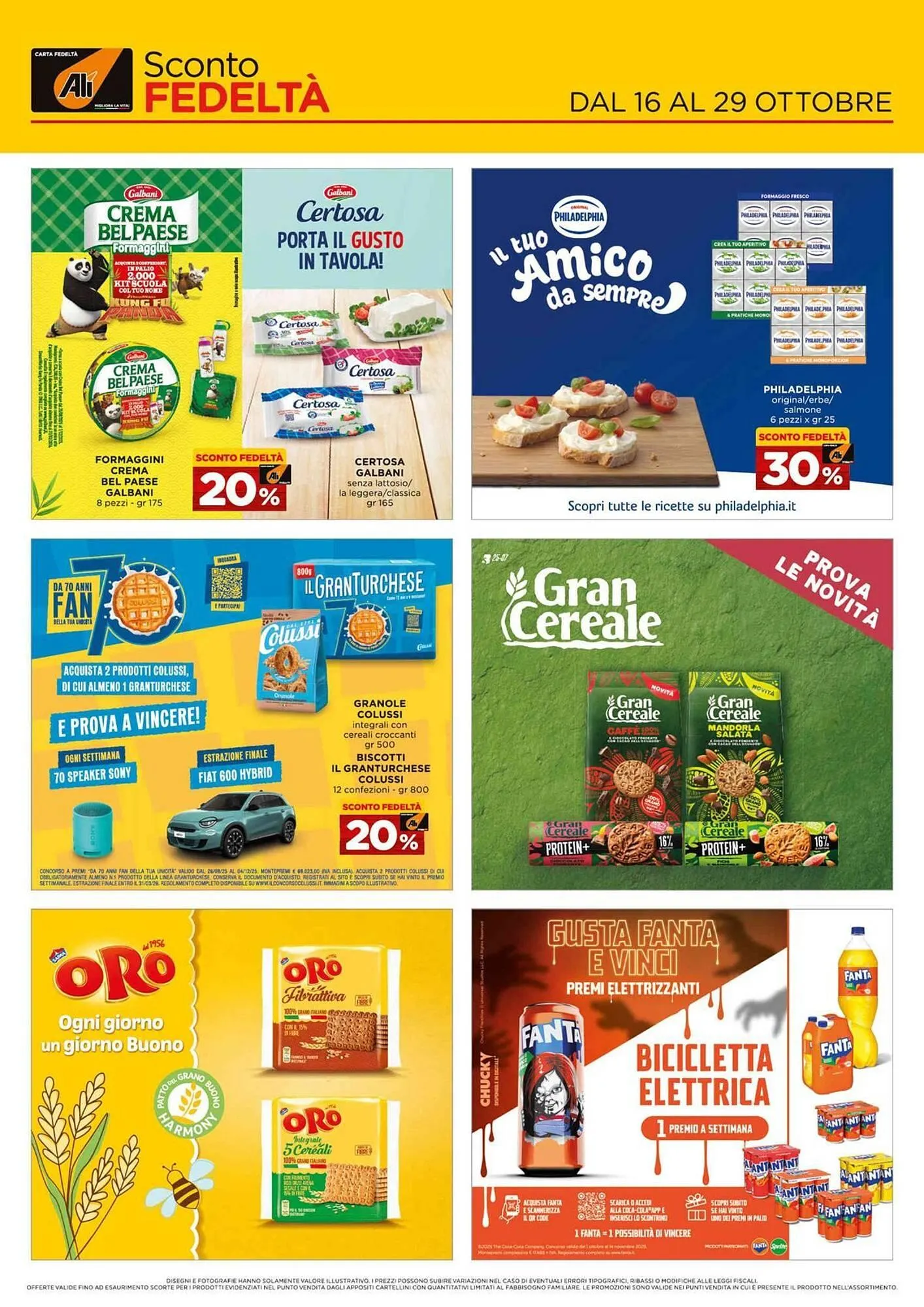 Volantino Alì Supermercati da 16 ottobre a 29 ottobre di 2025 - Pagina del volantino 1