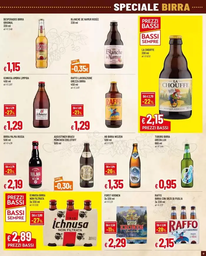 Prezzi ancora piu bassi da 6 marzo a 16 marzo di 2025 - Pagina del volantino 17