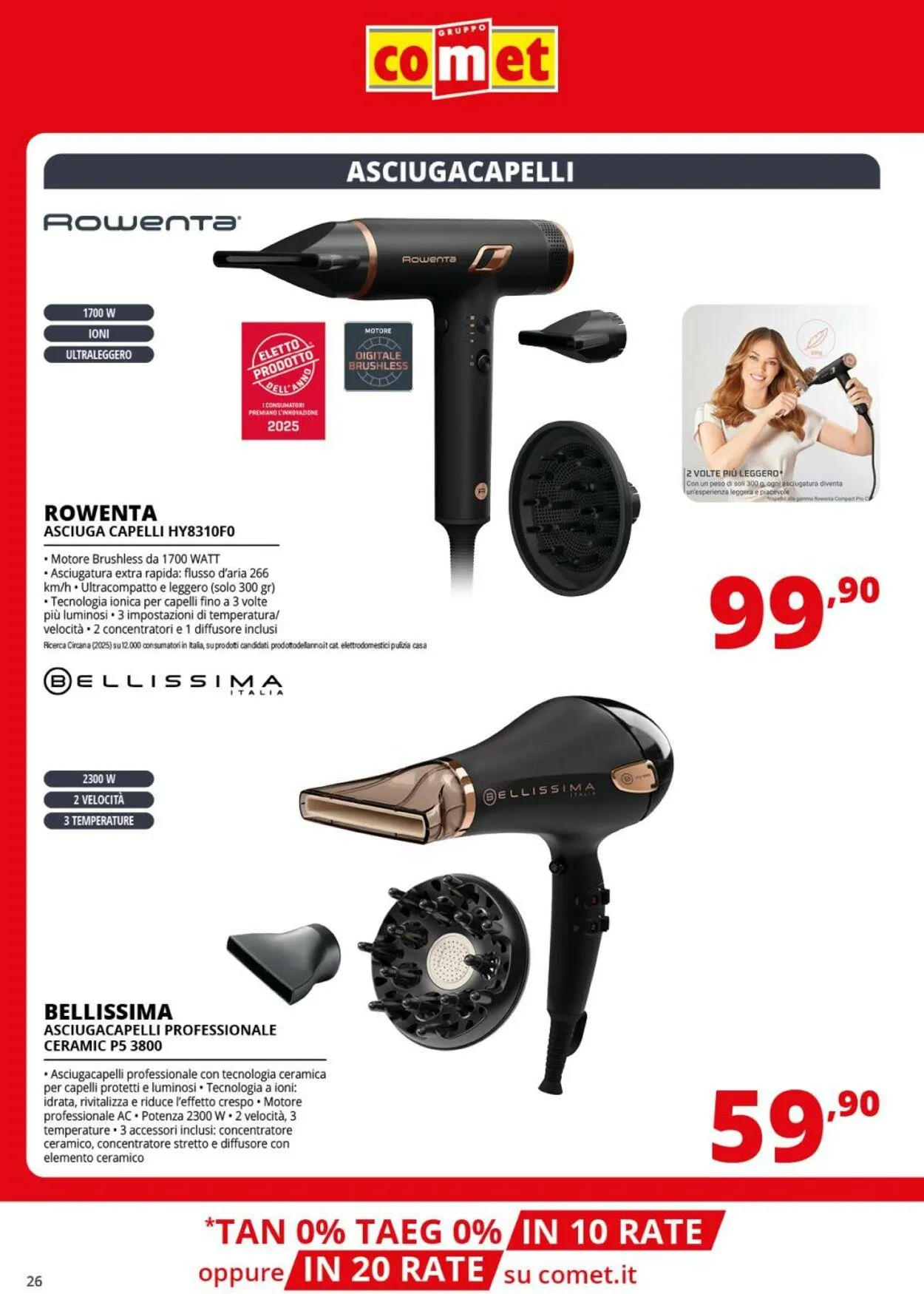 Comet Volantino attuale da 22 luglio a 30 luglio di 2025 - Pagina del volantino 26