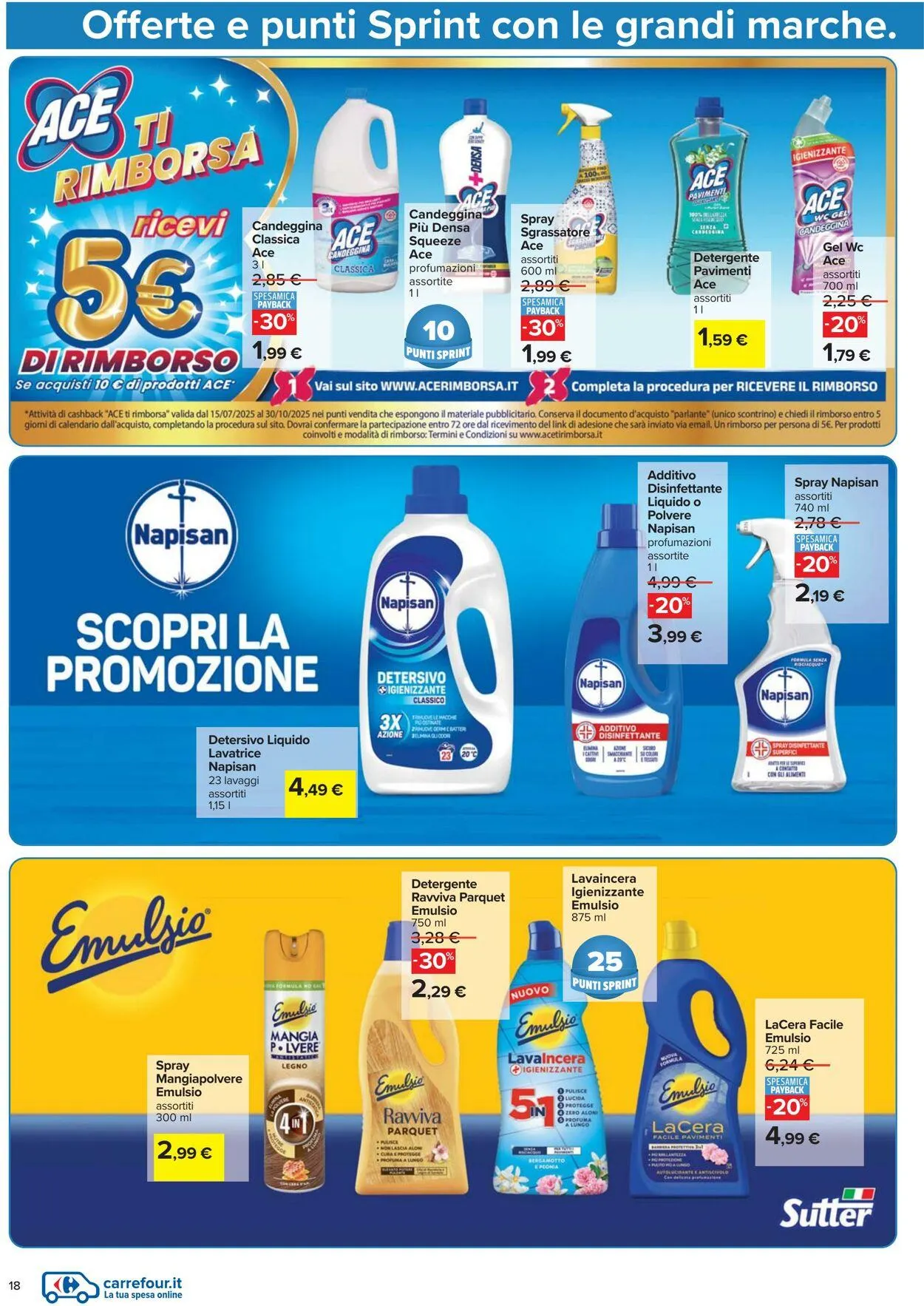 Carrefour Volantino attuale da 21 agosto a 4 settembre di 2025 - Pagina del volantino 18