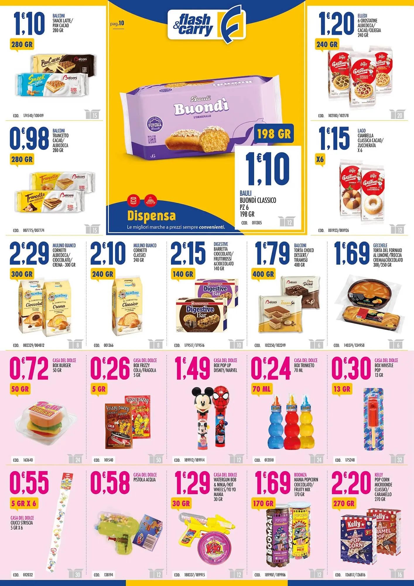 Volantino Flash & Carry da 22 aprile a 11 maggio di 2025 - Pagina del volantino 10