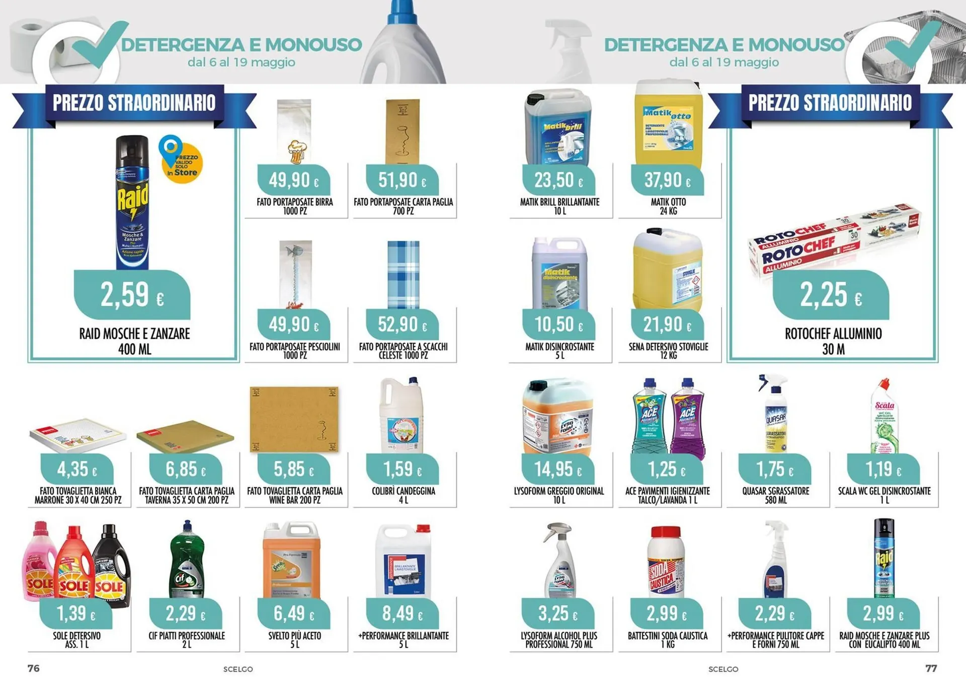 Volantino Scelgo da 6 maggio a 19 maggio di 2024 - Pagina del volantino 39