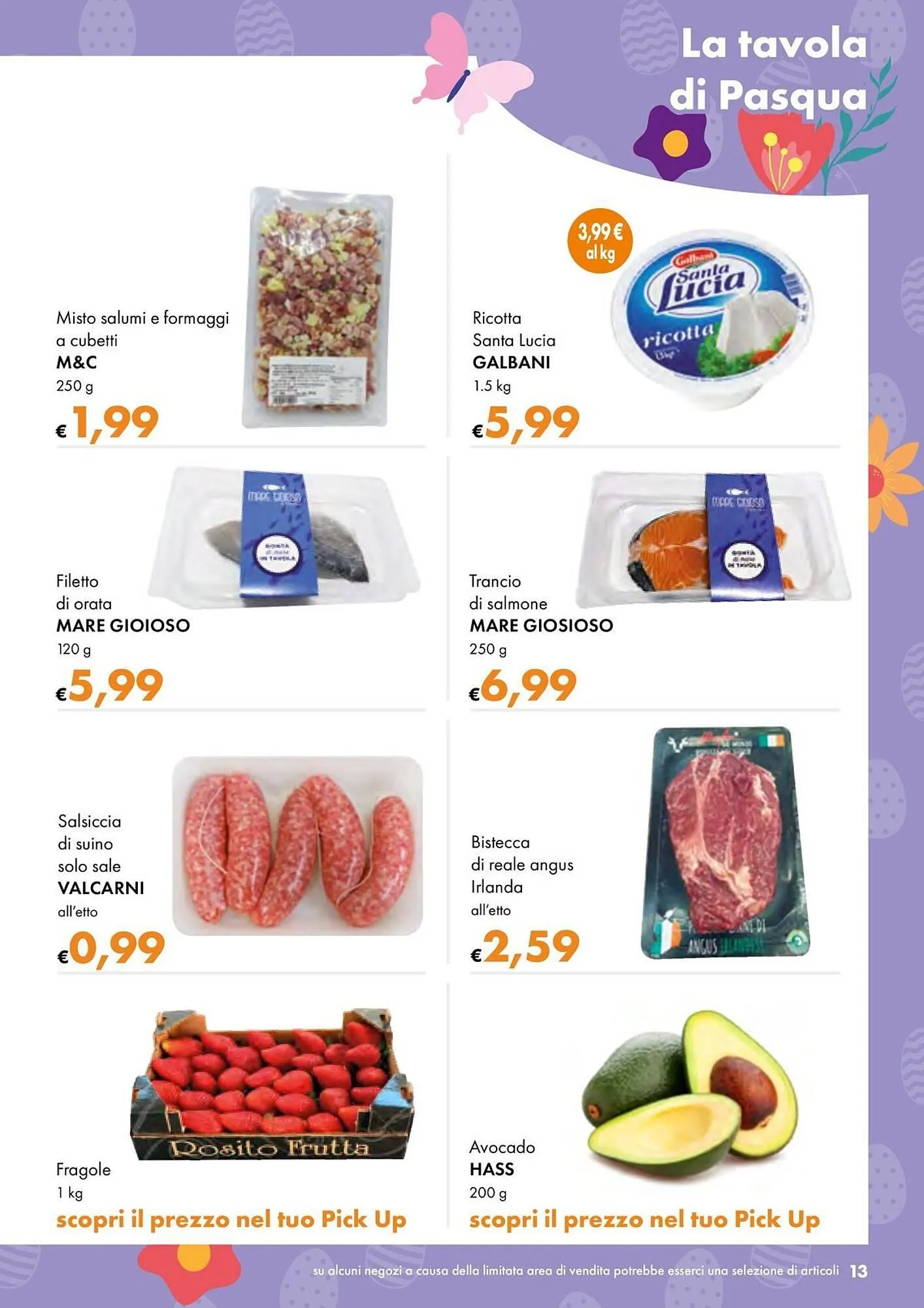 Volantino Supermercati Pick Up da 1 aprile a 30 aprile di 2025 - Pagina del volantino 13