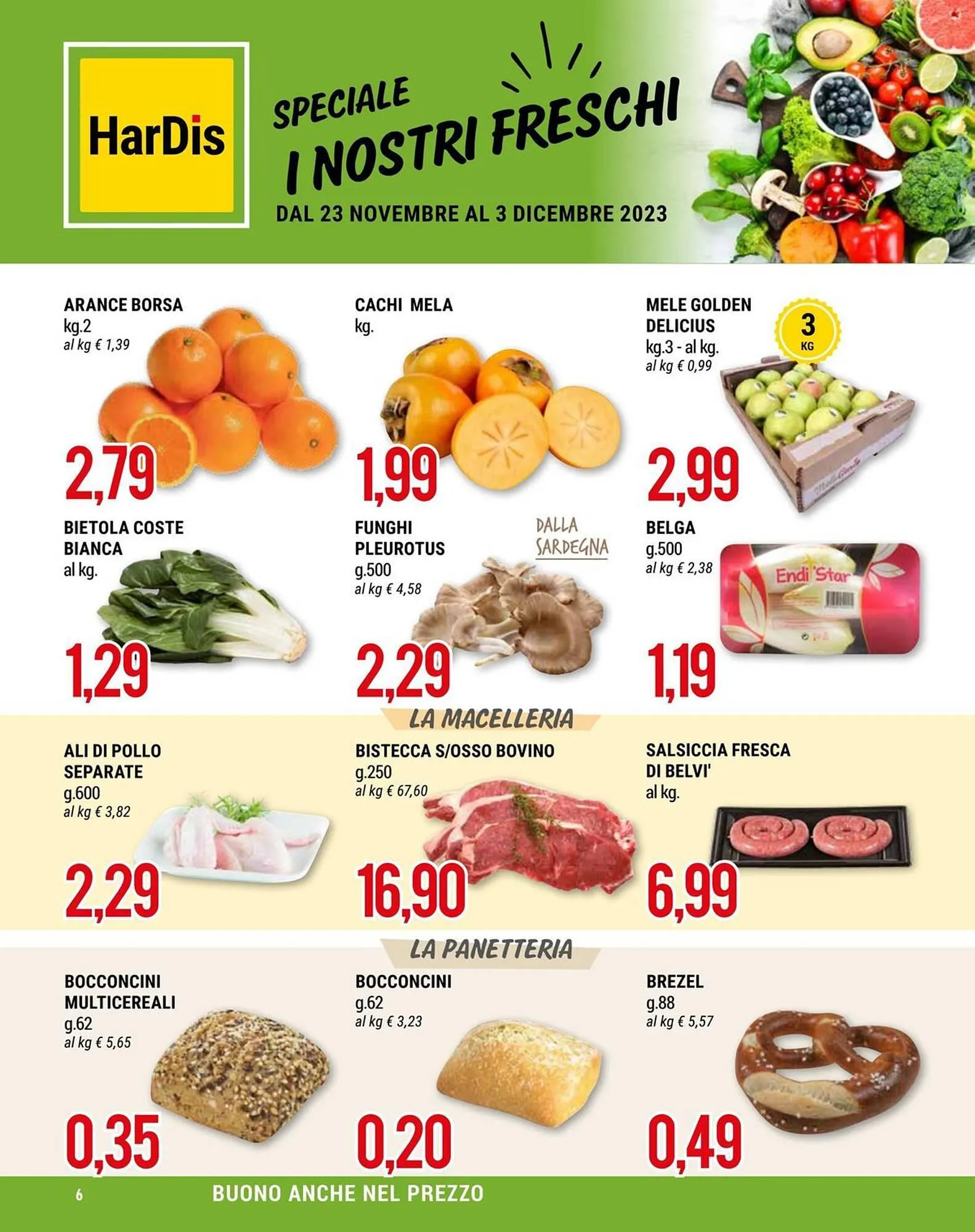 Volantino Hardis da 23 novembre a 3 dicembre di 2023 - Pagina del volantino 6