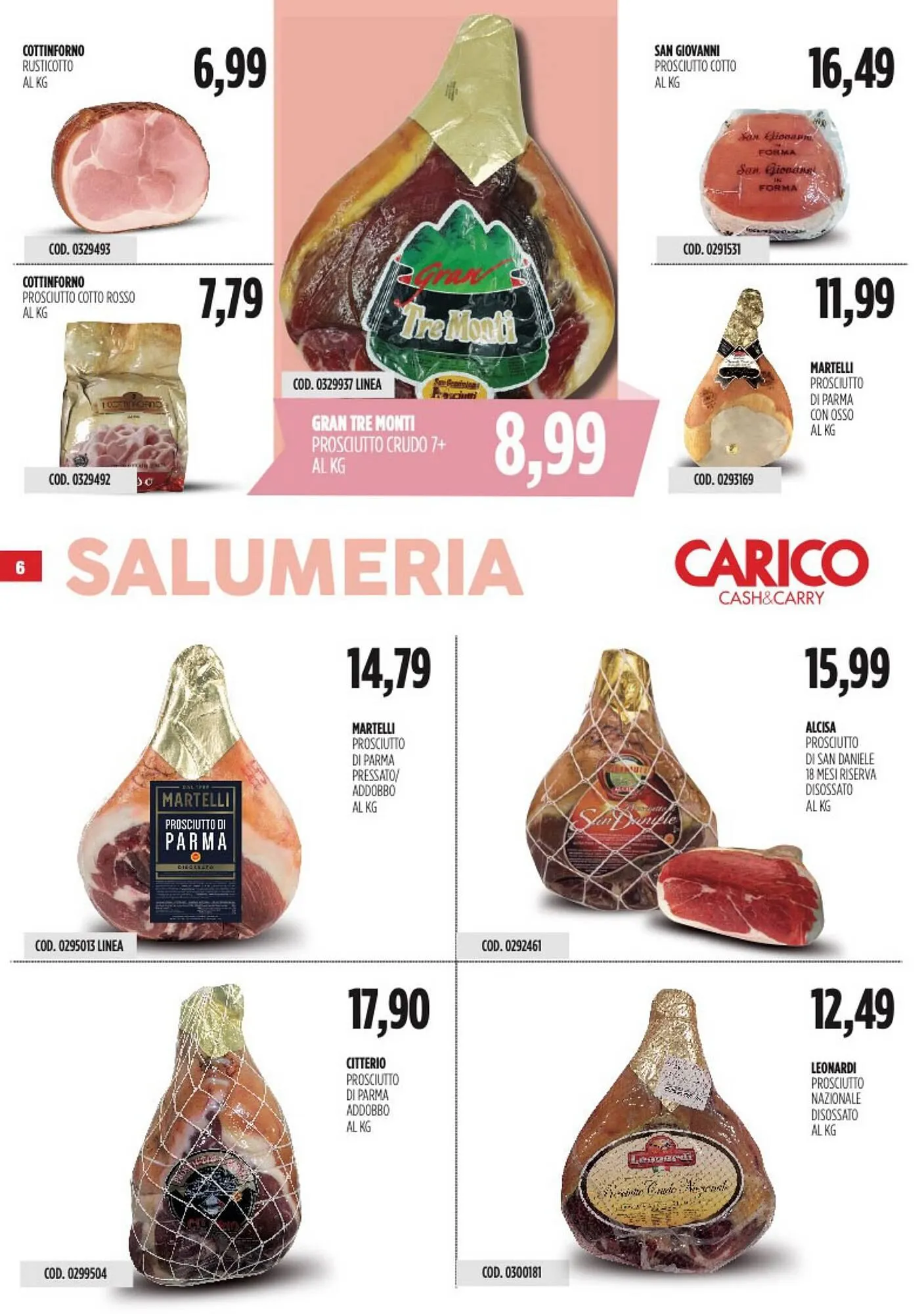 Volantino Carico Cash & Carry da 5 giugno a 18 giugno di 2025 - Pagina del volantino 6
