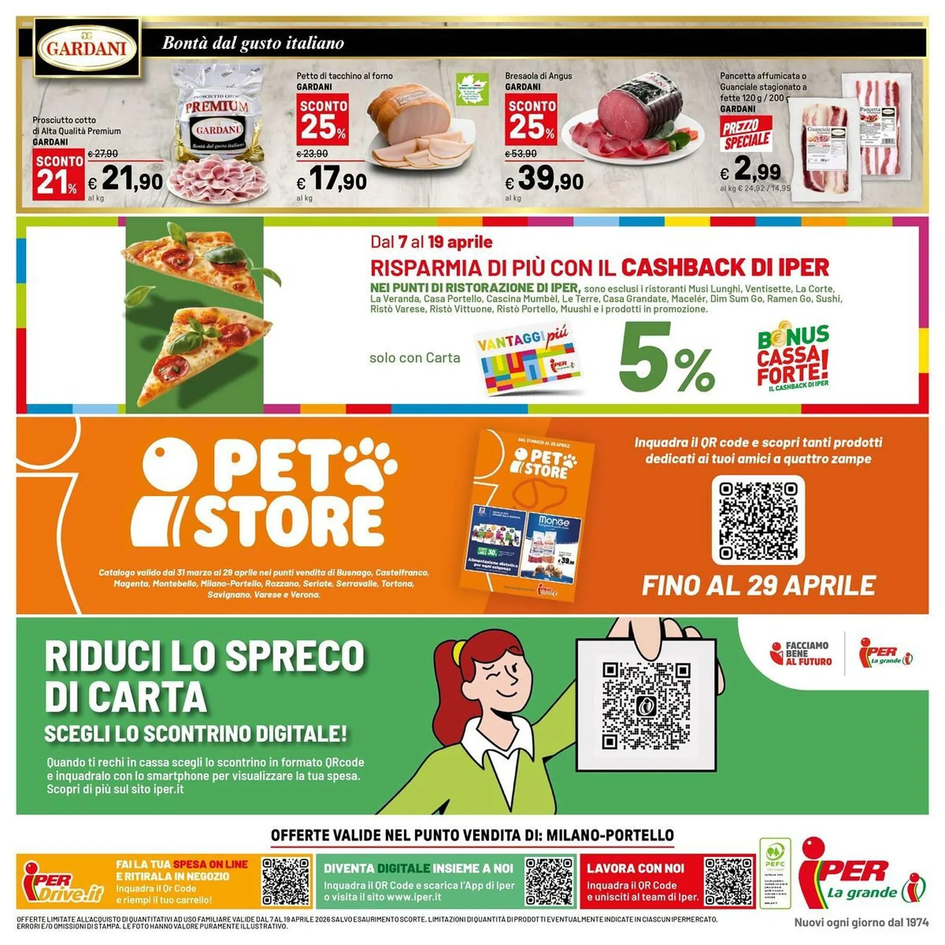 Volantino Iper La Grande da 7 aprile a 19 aprile di 2026 - Pagina del volantino 41