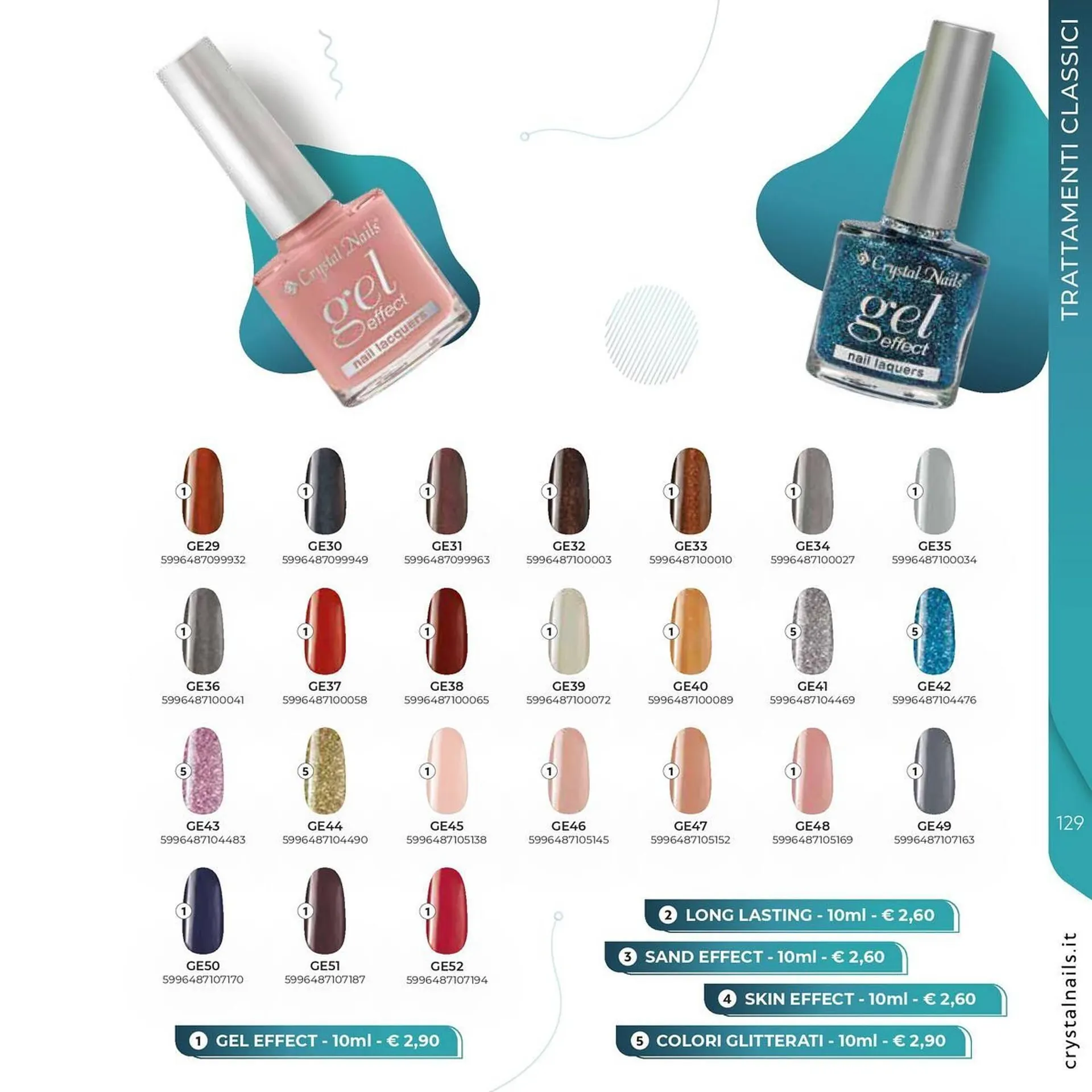 Volantino Crystal Nails da 1 luglio a 31 dicembre di 2025 - Pagina del volantino 129