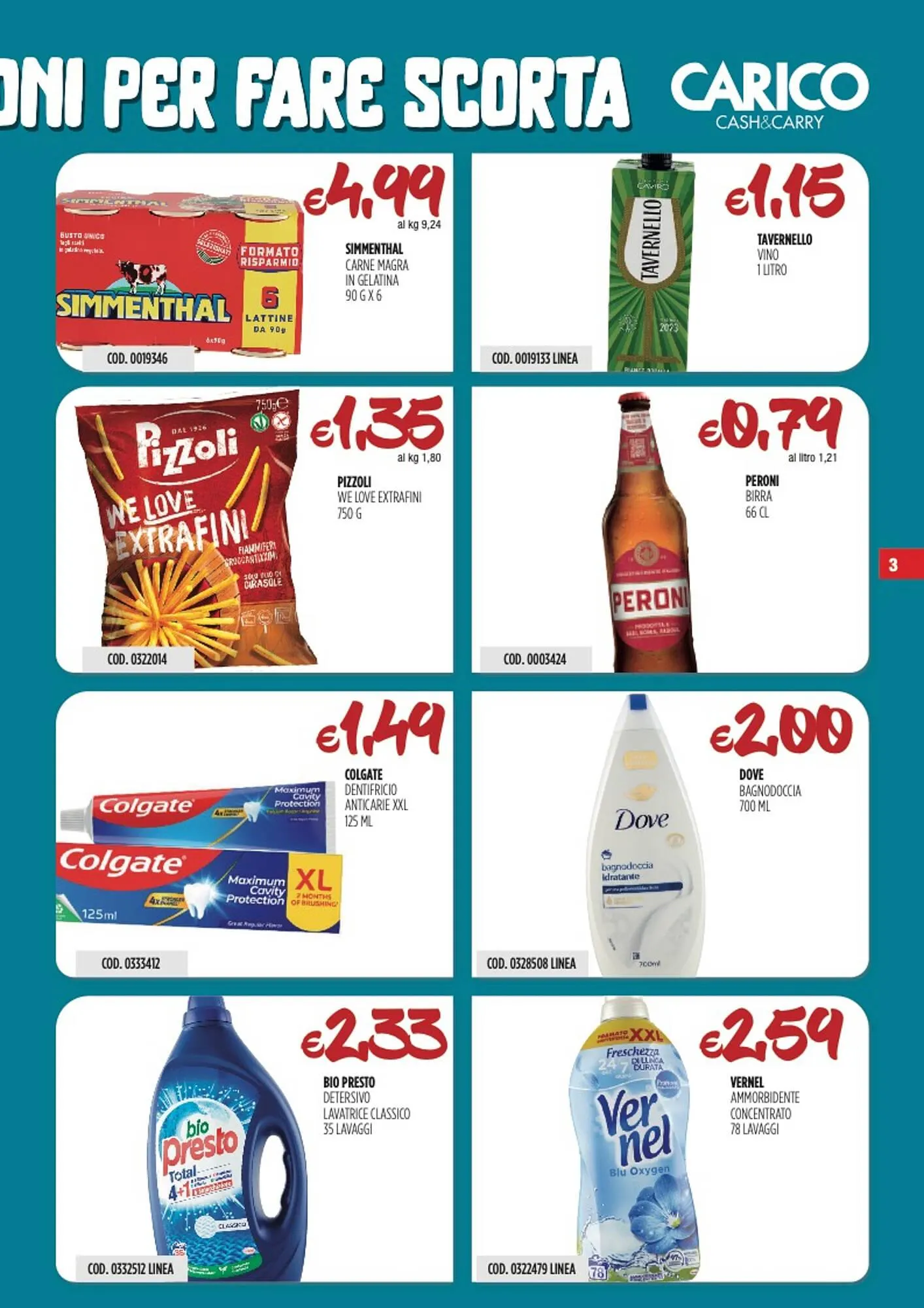 Volantino Carico Cash & Carry da 28 agosto a 10 settembre di 2025 - Pagina del volantino 3