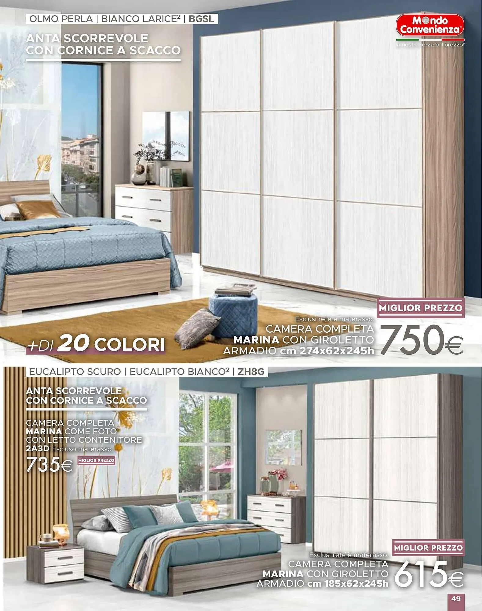 Volantino Mondo Convenienza da 1 aprile a 1 settembre di 2024 - Pagina del volantino 49