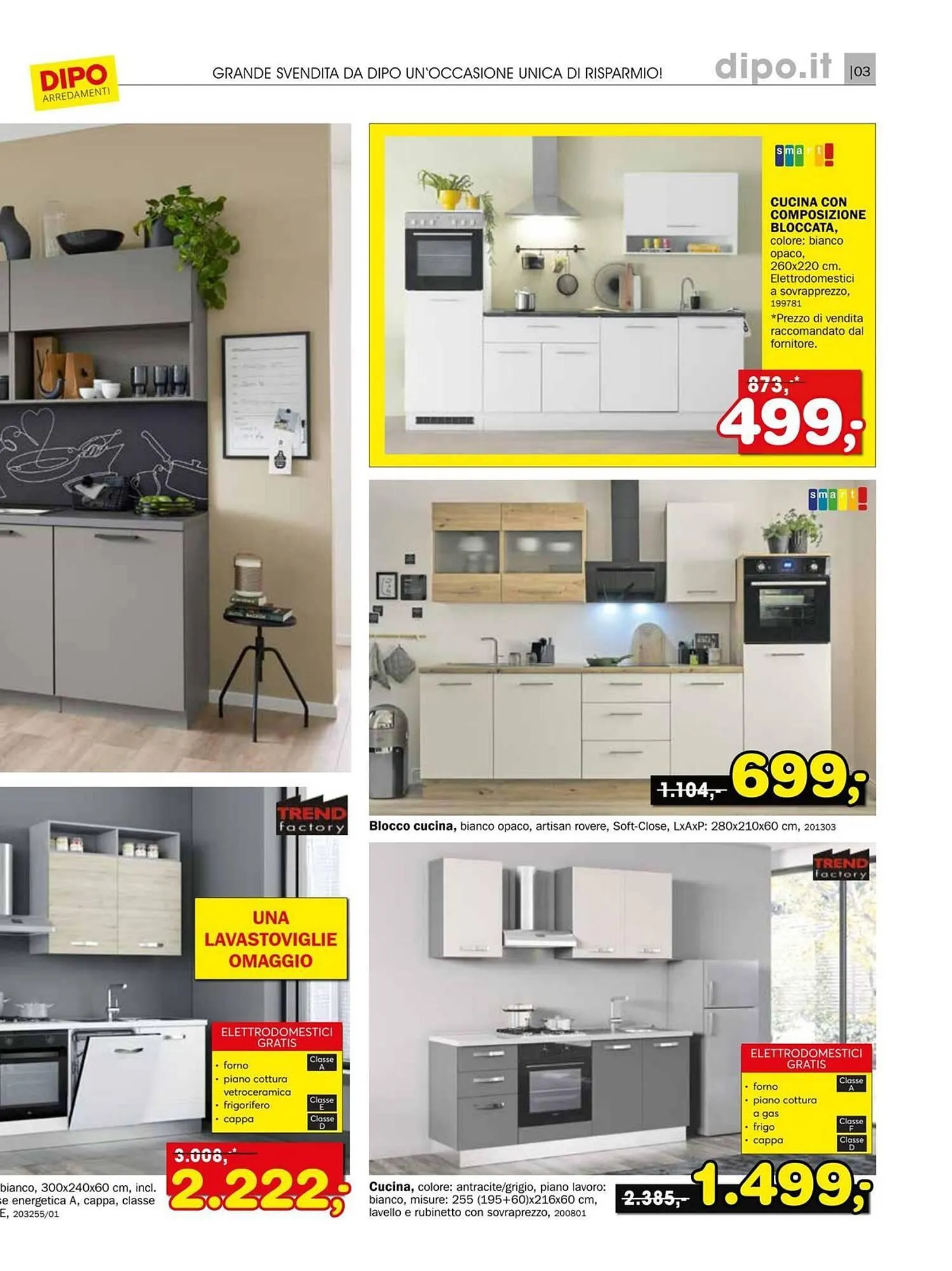 Volantino Dipo Arredamenti da 7 luglio a 20 luglio di 2025 - Pagina del volantino 3