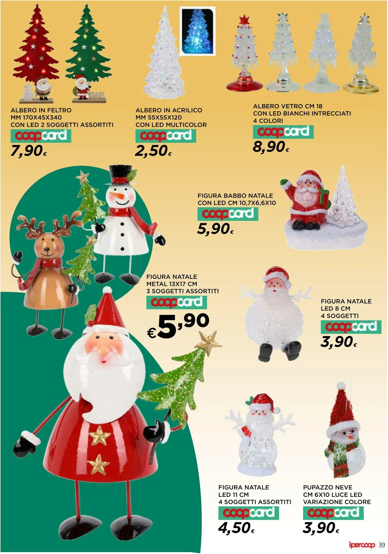 Coop Volantino attuale da 3 novembre a 10 dicembre di 2023 - Pagina del volantino 39