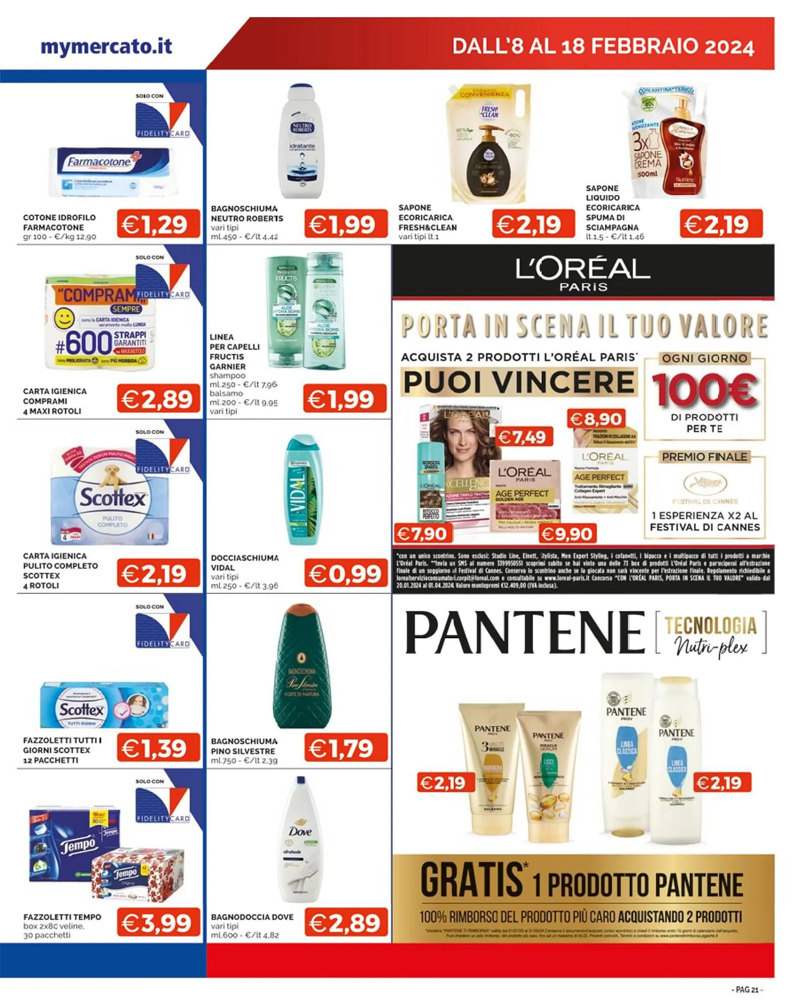 Volantino Mercatò Extra da 8 febbraio a 18 febbraio di 2024 - Pagina del volantino 21