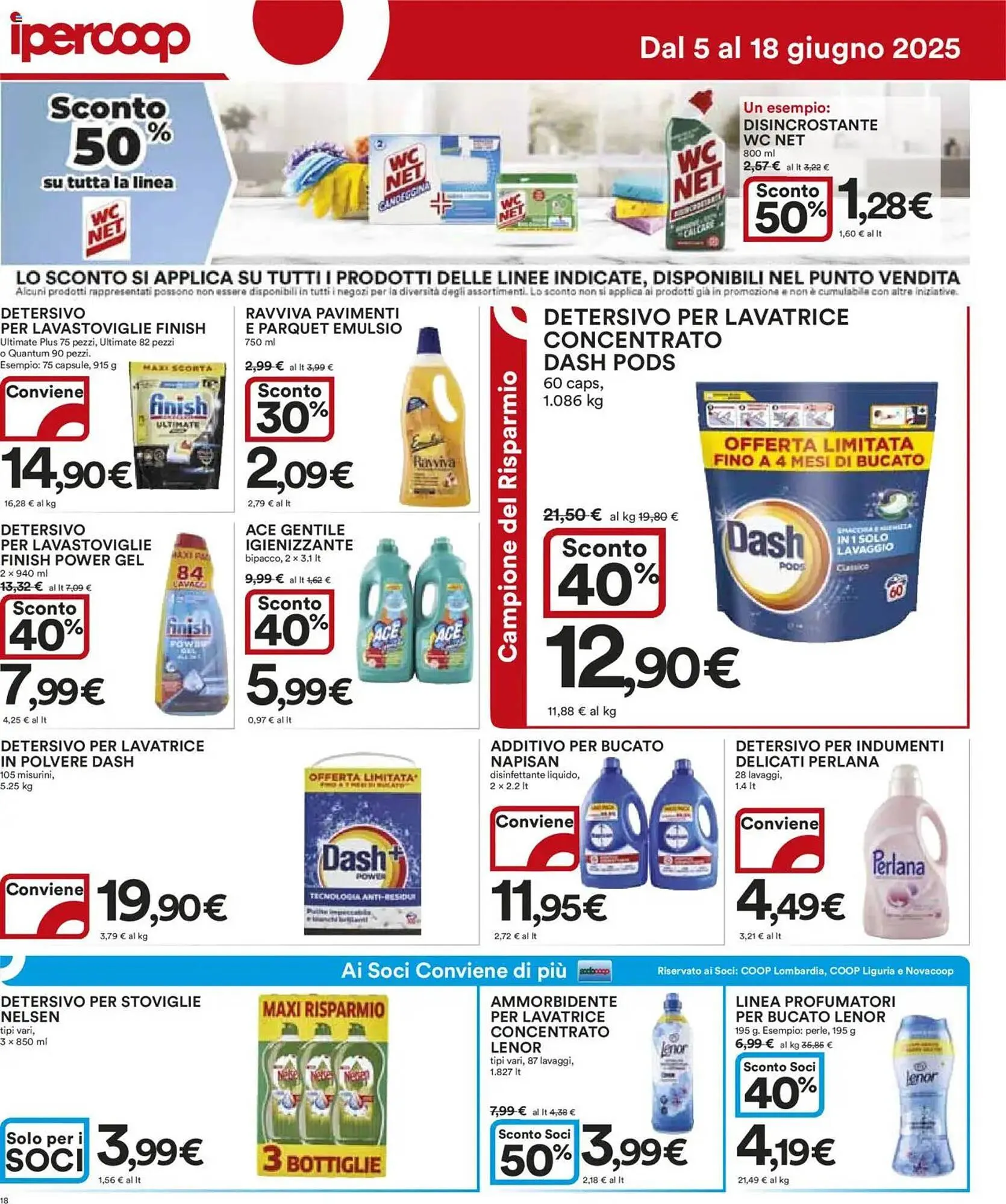 Volantino Ipercoop da 5 giugno a 18 giugno di 2025 - Pagina del volantino 18