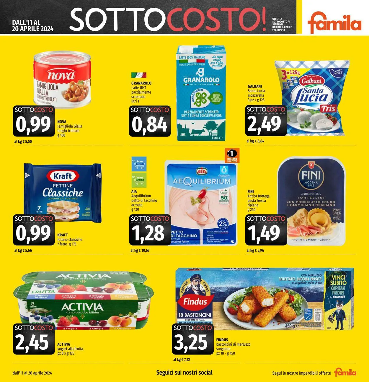 Famila Volantino attuale da 11 aprile a 24 aprile di 2024 - Pagina del volantino 7