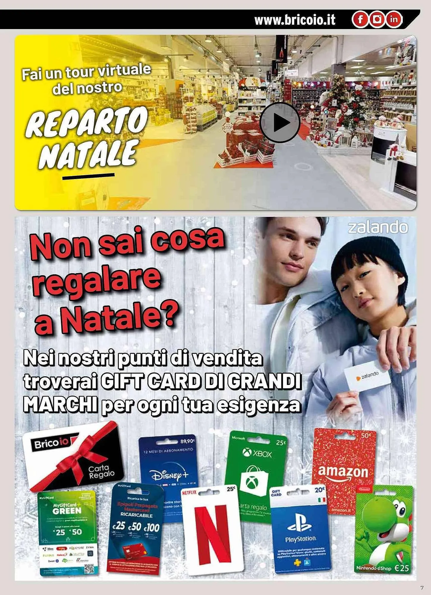 Volantino Brico Io da 17 novembre a 24 dicembre di 2023 - Pagina del volantino 7