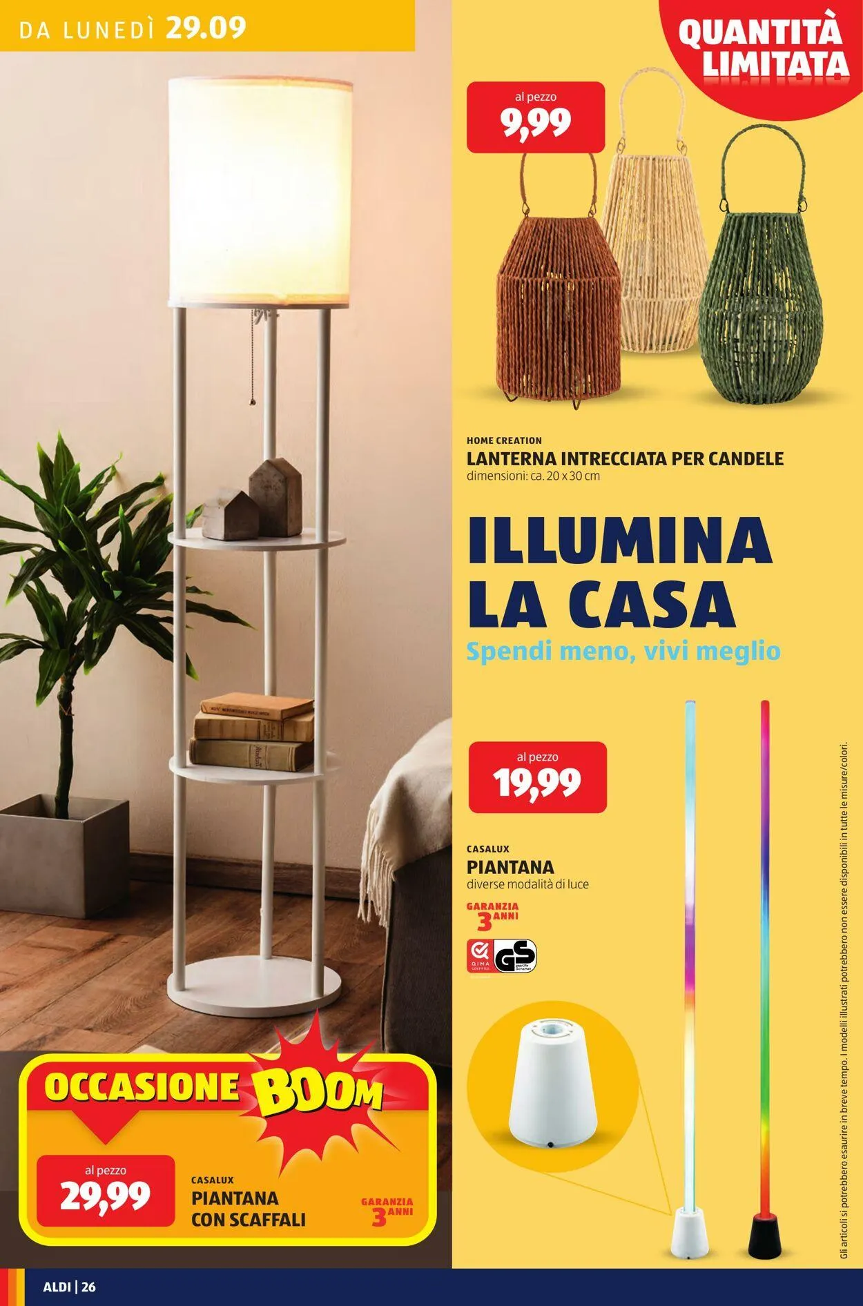 Aldi Volantino attuale da 29 settembre a 5 ottobre di 2025 - Pagina del volantino 26