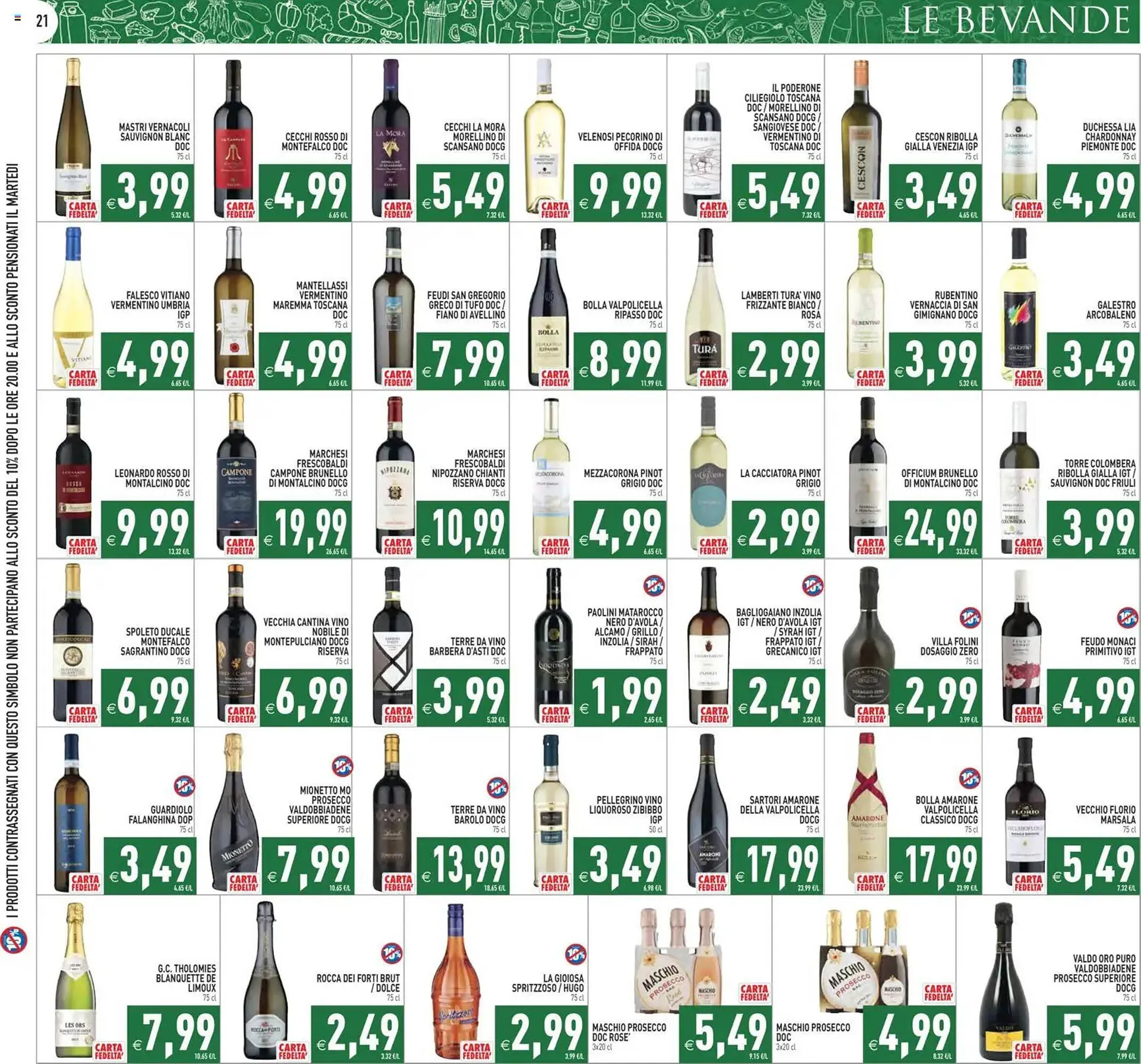 Volantino Pim Supermercati da 17 marzo a 26 marzo di 2026 - Pagina del volantino 21