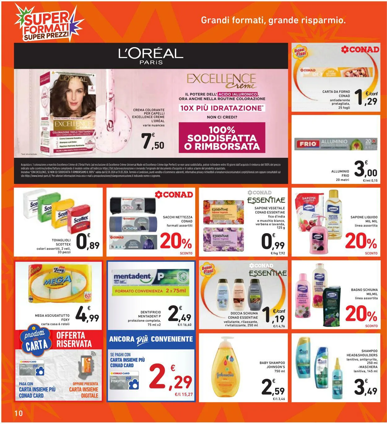 Conad - Spazio - Milano Volantino attuale da 11 marzo a 20 marzo di 2024 - Pagina del volantino 10