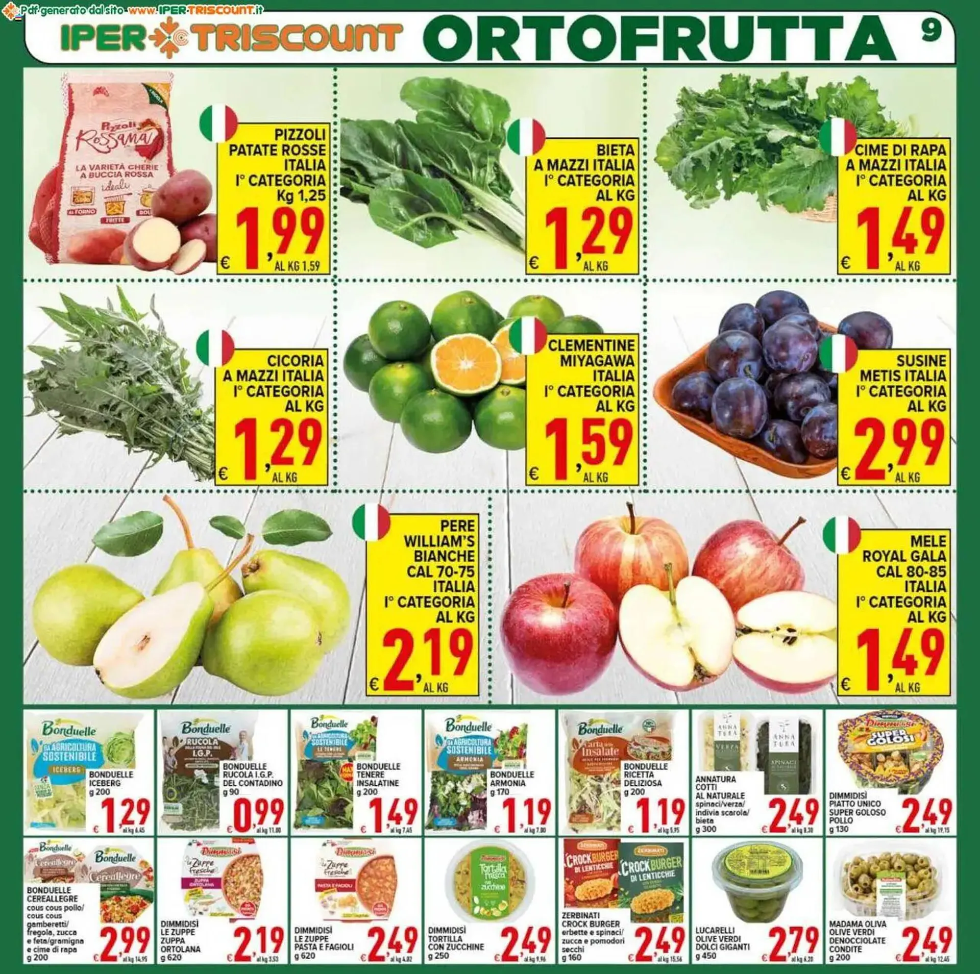 Volantino Iper Triscount da 26 settembre a 7 ottobre di 2025 - Pagina del volantino 9