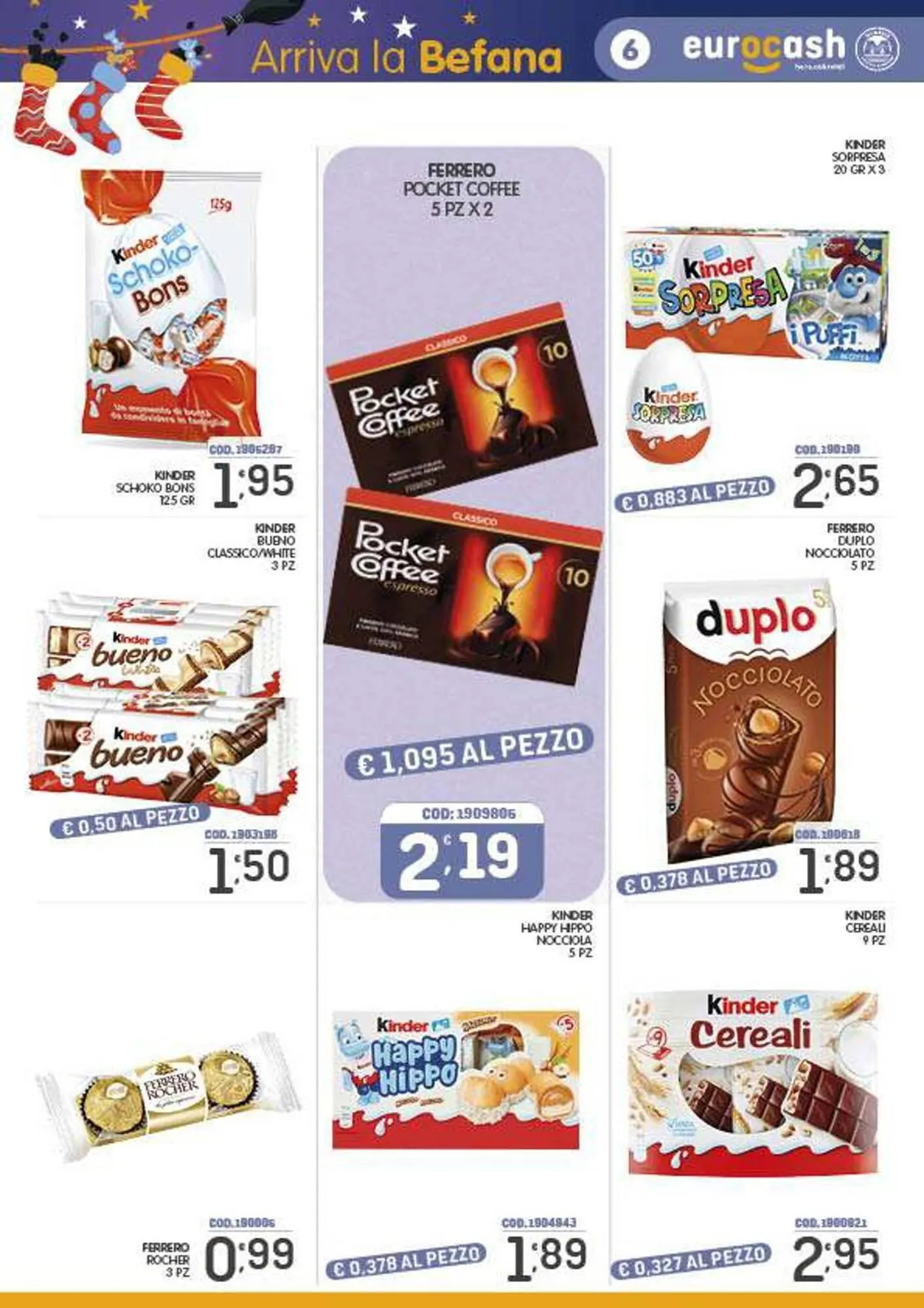 Volantino Eurocash da 26 dicembre a 6 gennaio di 2026 - Pagina del volantino 6