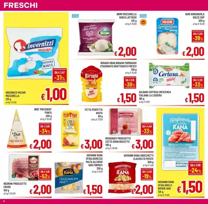 TANTI PRODOTTI DA 0,50 A 3,00€ da 5 maggio a 13 maggio di 2025 - Pagina del volantino 8