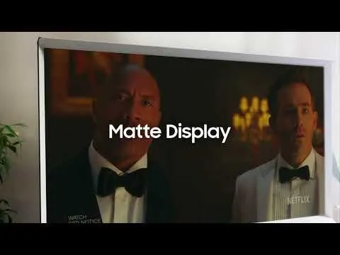 SAMSUNG - SMART TV THE SERIF 4K 50" QE50LS01B-Cloud White