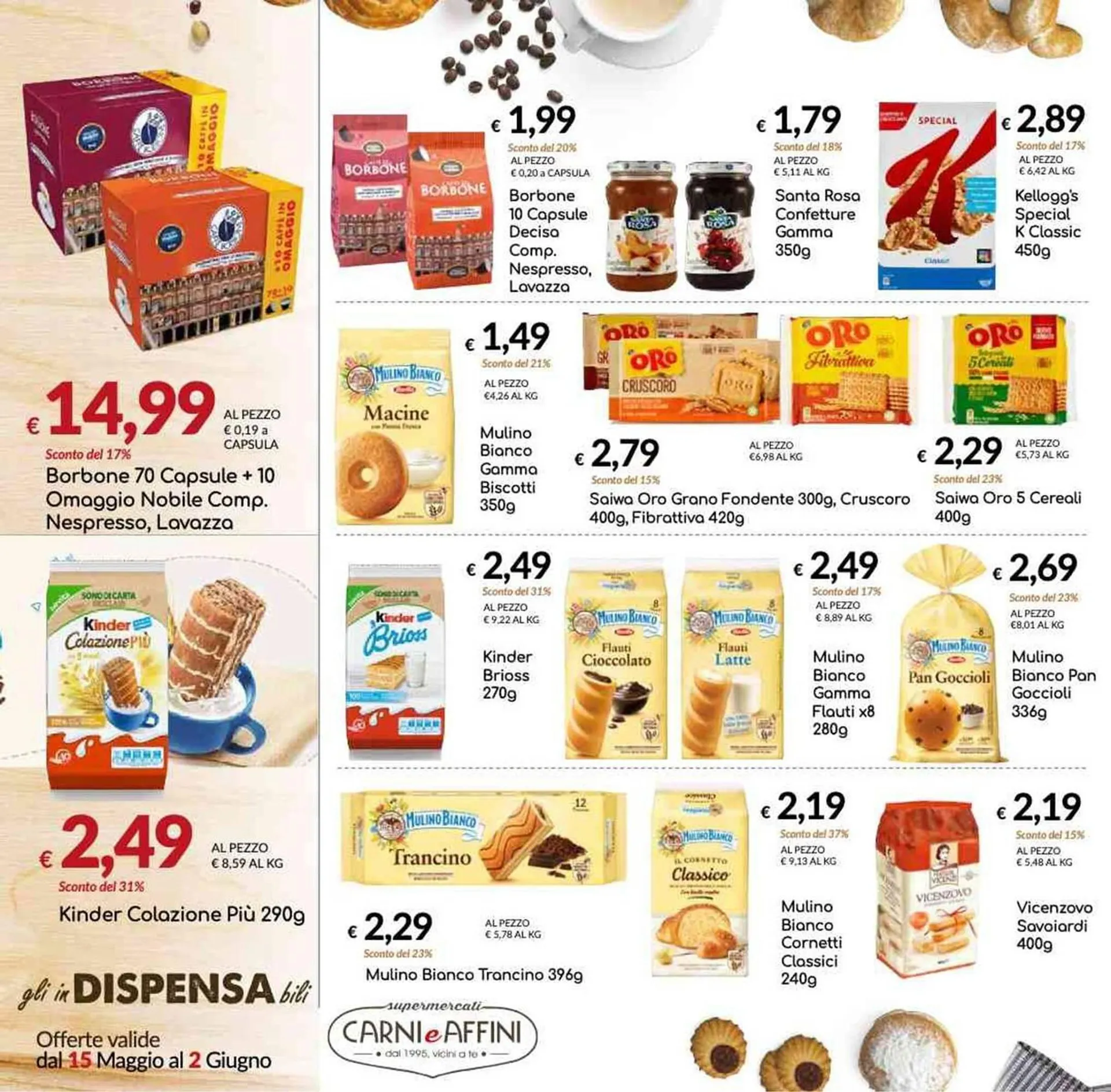 Volantino Carni e Affini Supermercati da 13 maggio a 2 giugno di 2024 - Pagina del volantino 8