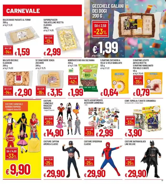 TANTI PRODOTTI DA 0,50 A 3 EURO da 6 febbraio a 19 febbraio di 2025 - Pagina del volantino 17