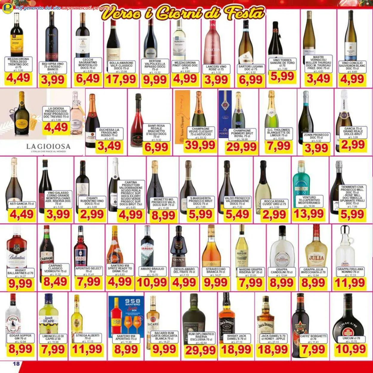 Pewex Volantino attuale da 15 dicembre a 29 dicembre di 2025 - Pagina del volantino 18