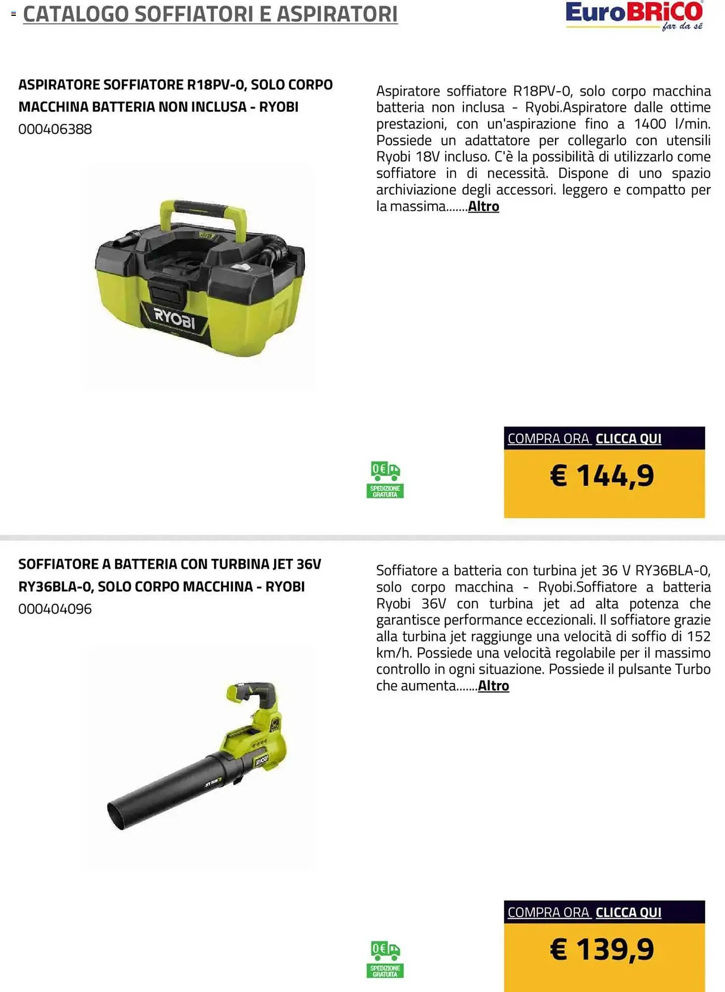 Volantino Eurobrico da 23 luglio a 31 dicembre di 2025 - Pagina del volantino 6