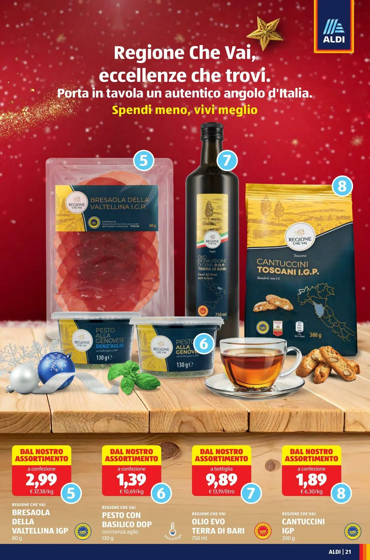 Aldi Volantino attuale da 15 dicembre a 21 dicembre di 2025 - Pagina del volantino 21