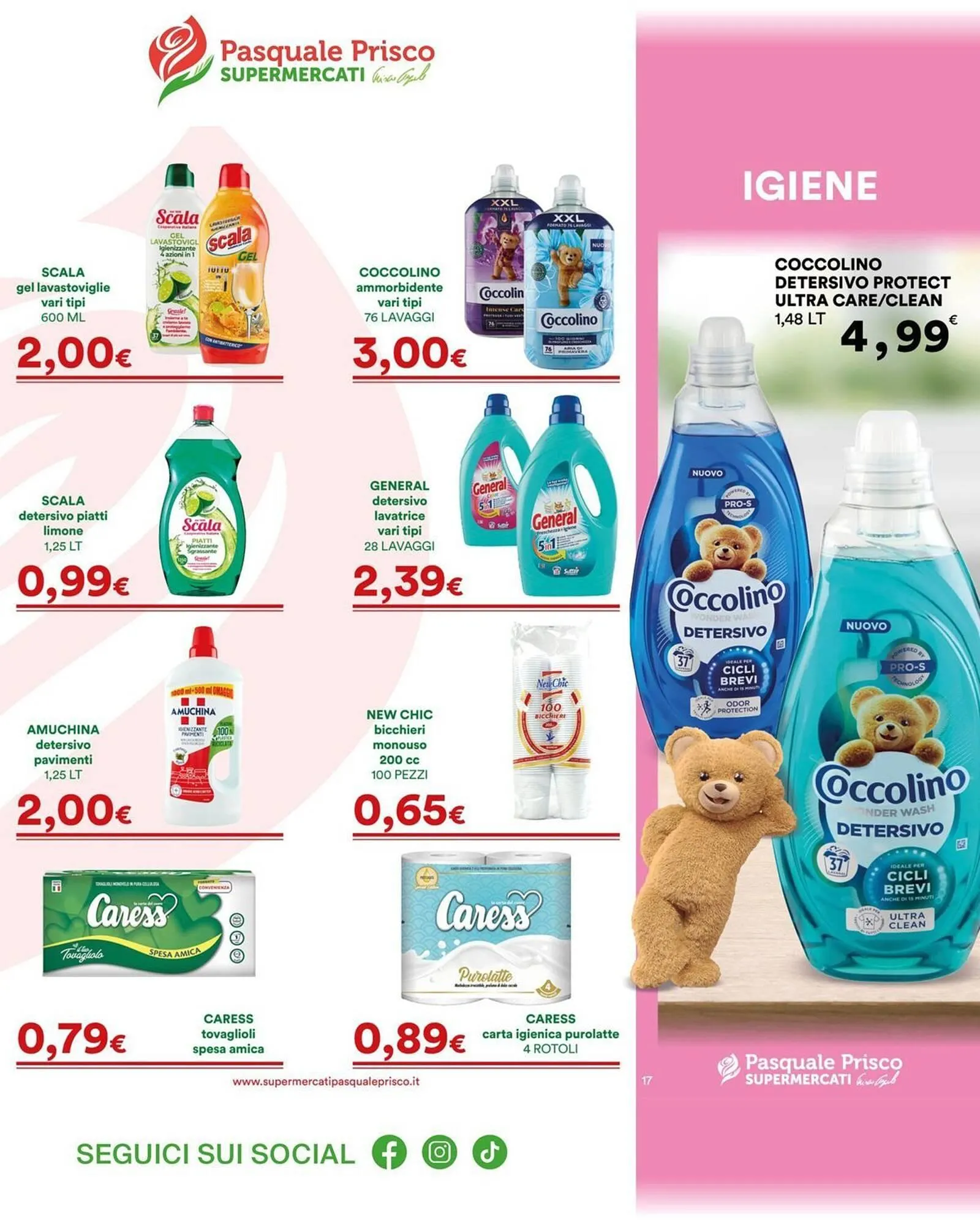Volantino Supermercati Pasquale Prisco da 30 giugno a 13 luglio di 2025 - Pagina del volantino 17