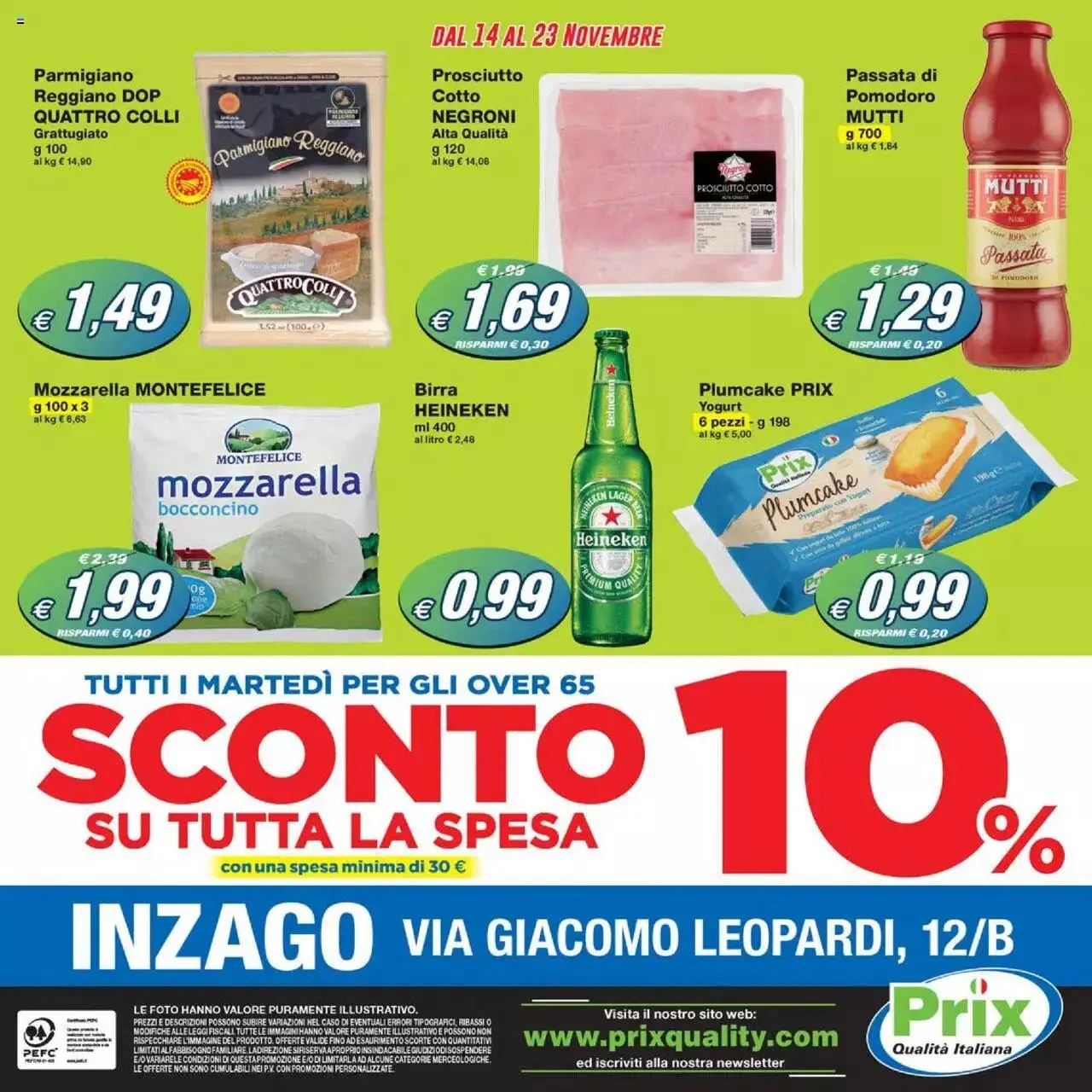 Prix - Offerte da 14 novembre a 23 novembre di 2023 - Pagina del volantino 20