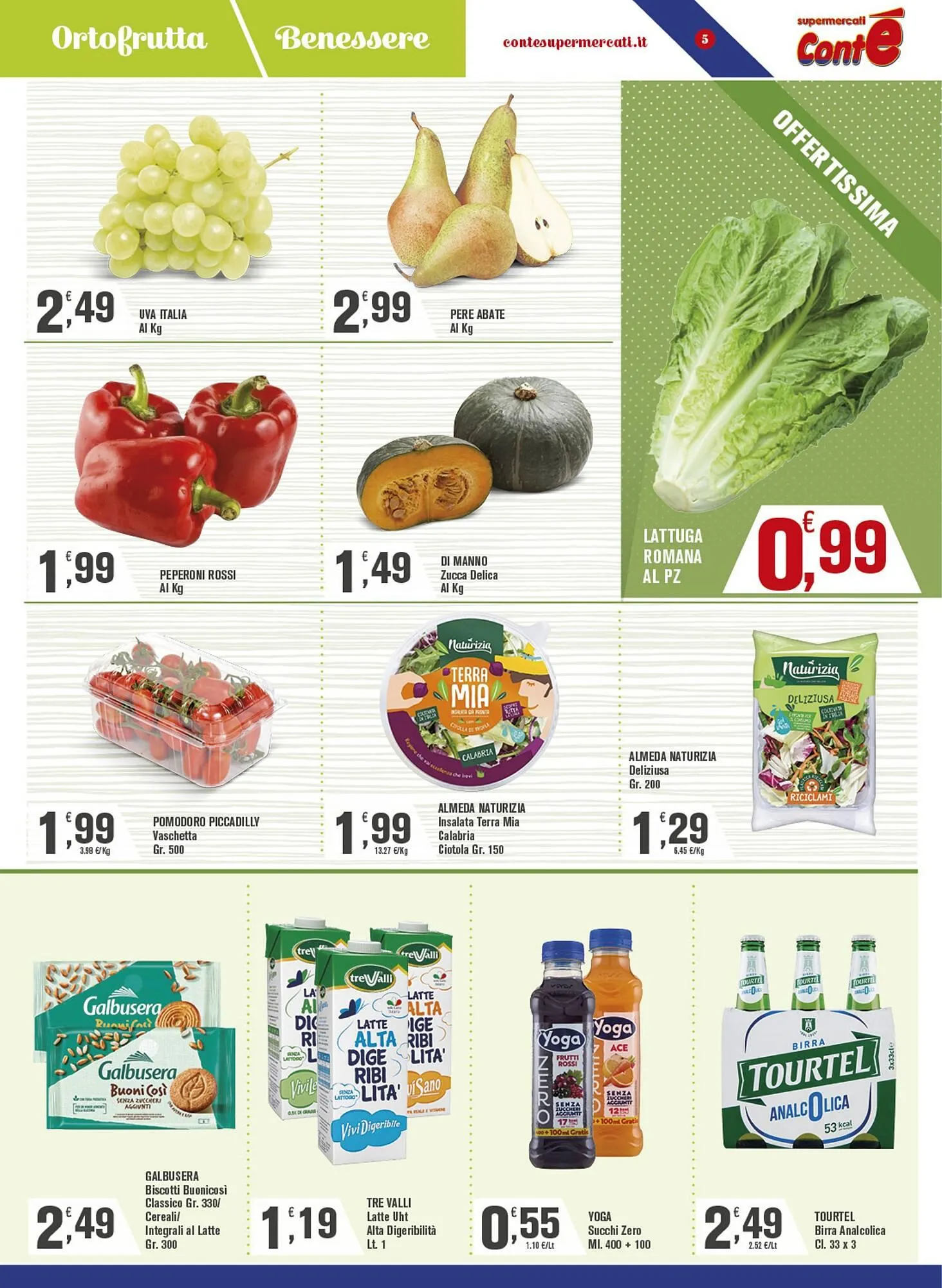 Volantino Conté Supermercati da 2 ottobre a 12 ottobre di 2025 - Pagina del volantino 5