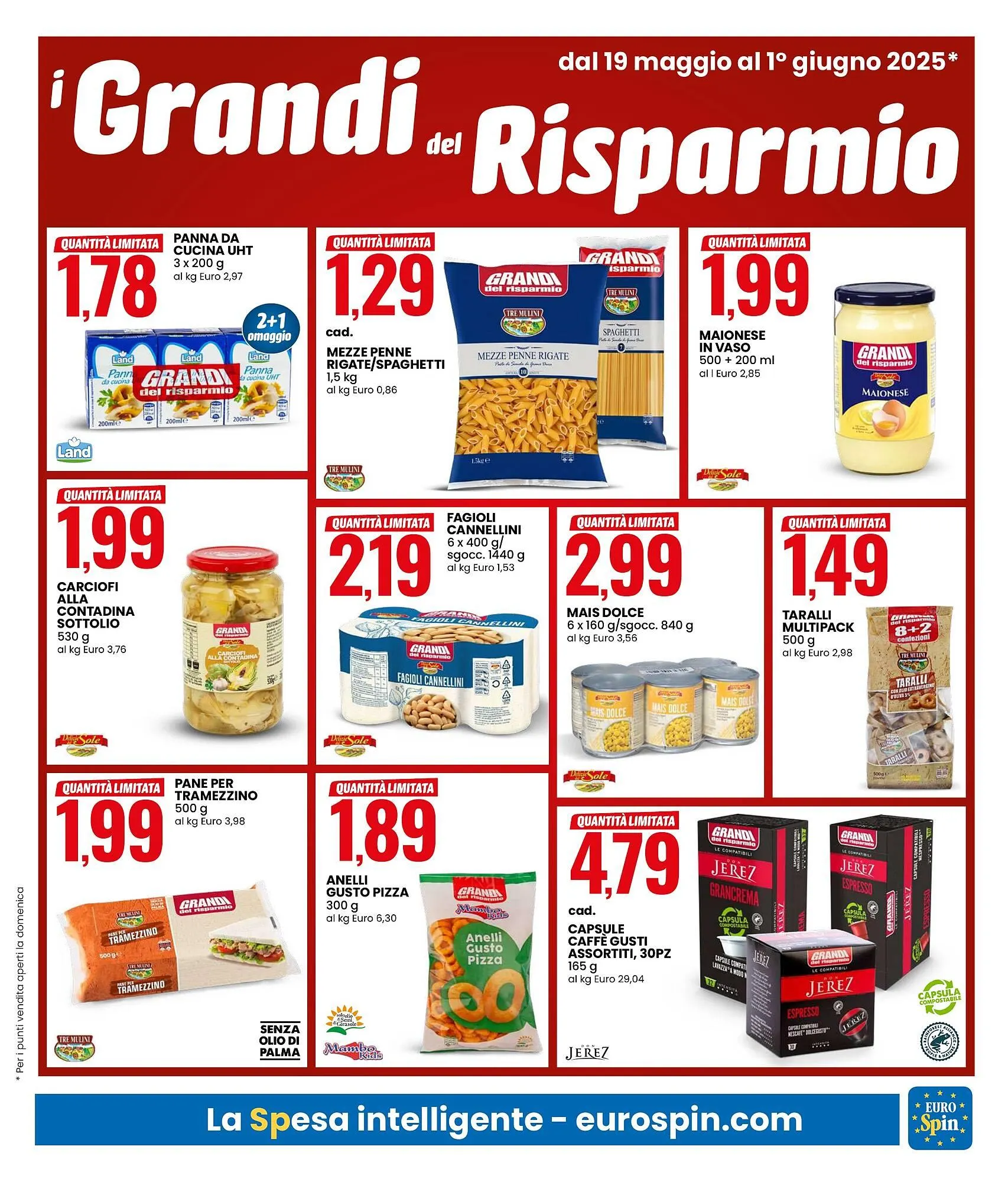 Volantino Eurospin da 19 maggio a 1 giugno di 2025 - Pagina del volantino 3