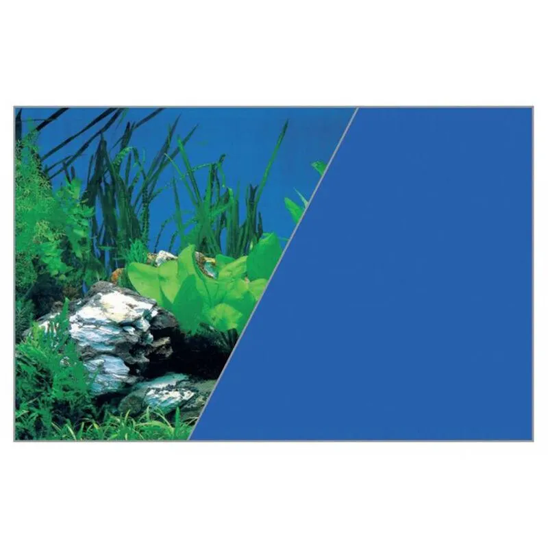 Zolux Sfondo per Acquari Roccia/Blu 60x120 cm 000169446