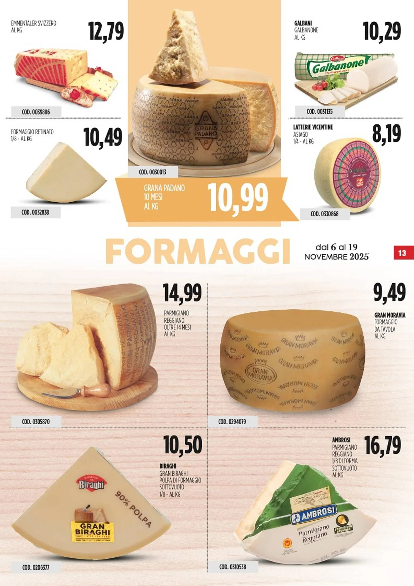 Volantino Carico Cash & Carry da 6 novembre a 19 novembre di 2025 - Pagina del volantino 13