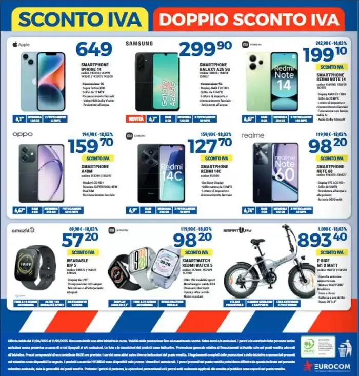 Sconto Iva da 11 aprile a 11 maggio di 2025 - Pagina del volantino 8