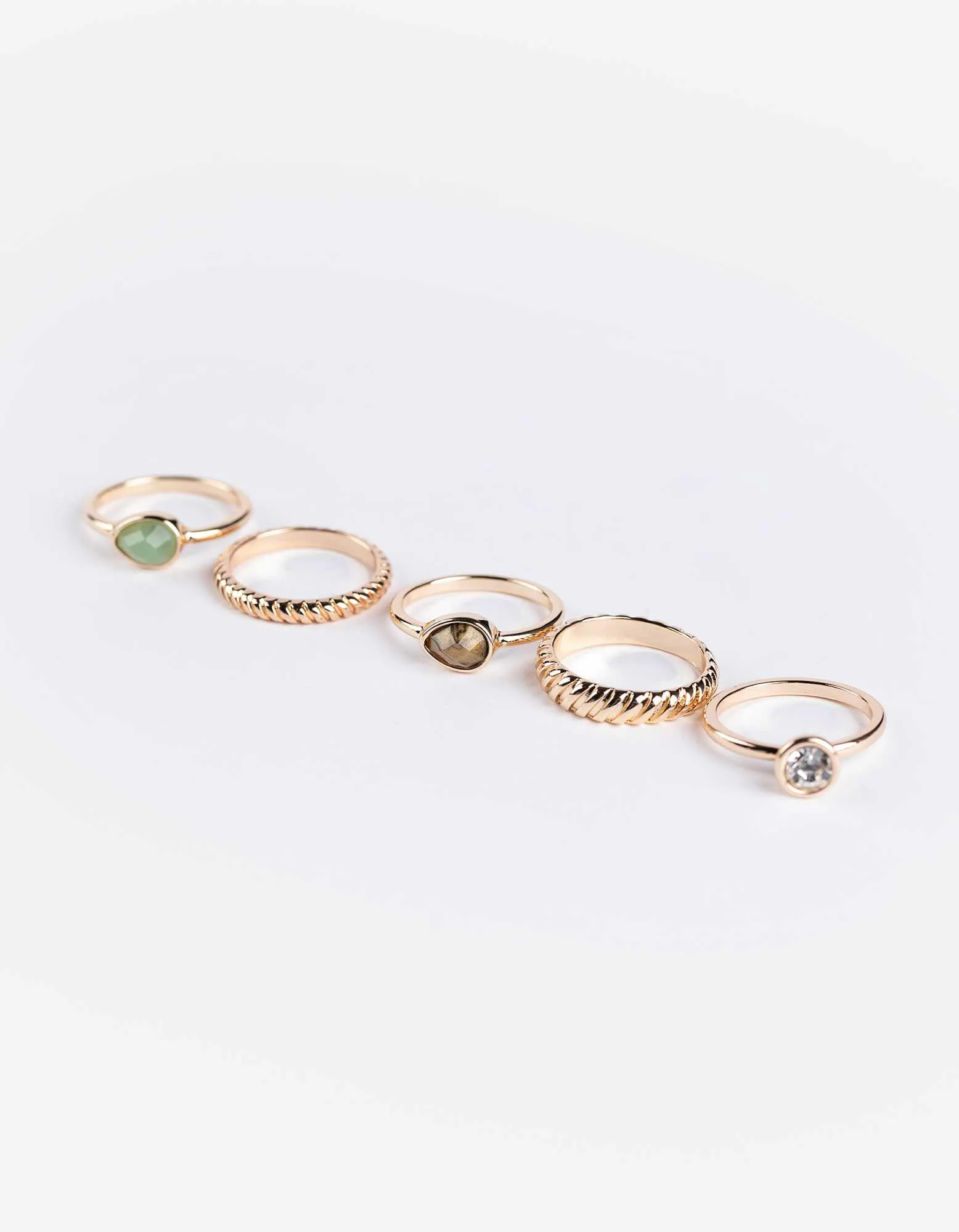 Anello - Confezione da 5 pezzi - oro