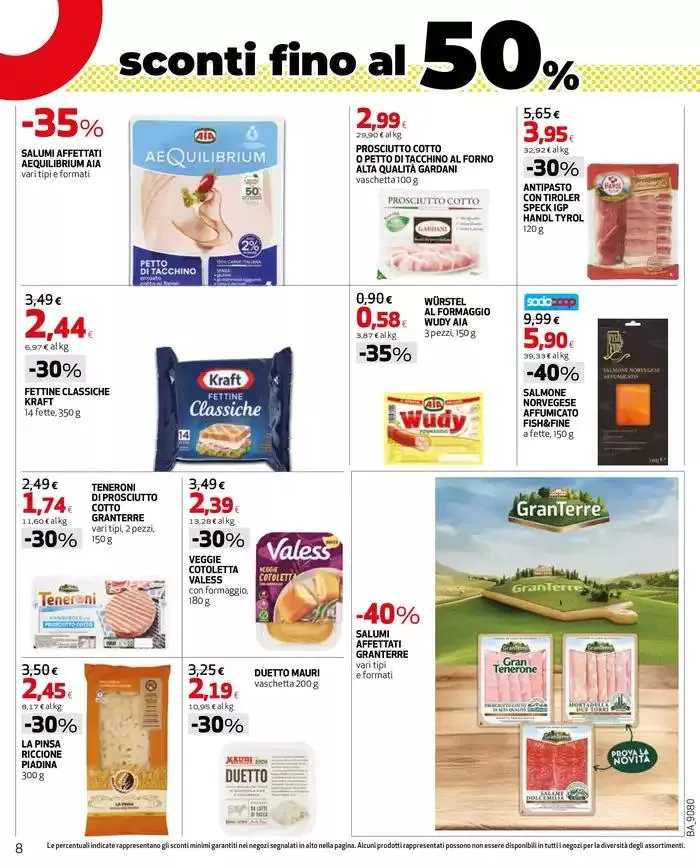 Sconti fino al 50% da 13 marzo a 26 marzo di 2025 - Pagina del volantino 8