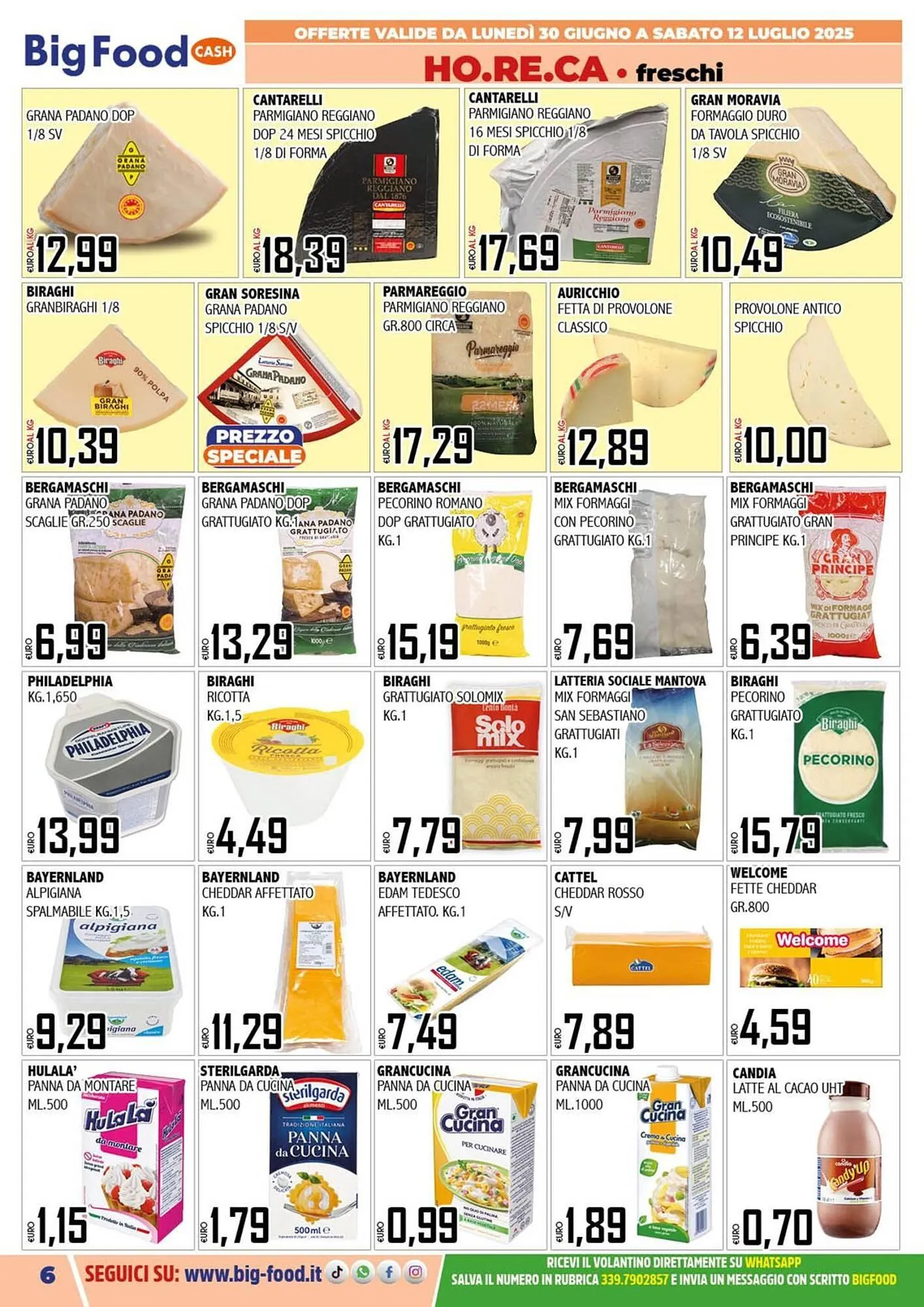 Volantino Big Food da 30 giugno a 12 luglio di 2025 - Pagina del volantino 6