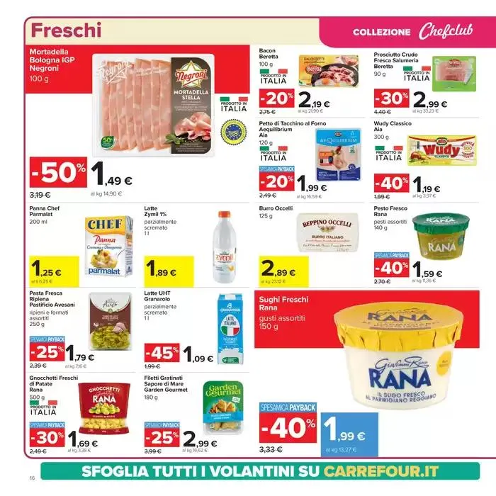 Sconti 30%40%50% da 25 marzo a 7 aprile di 2025 - Pagina del volantino 16