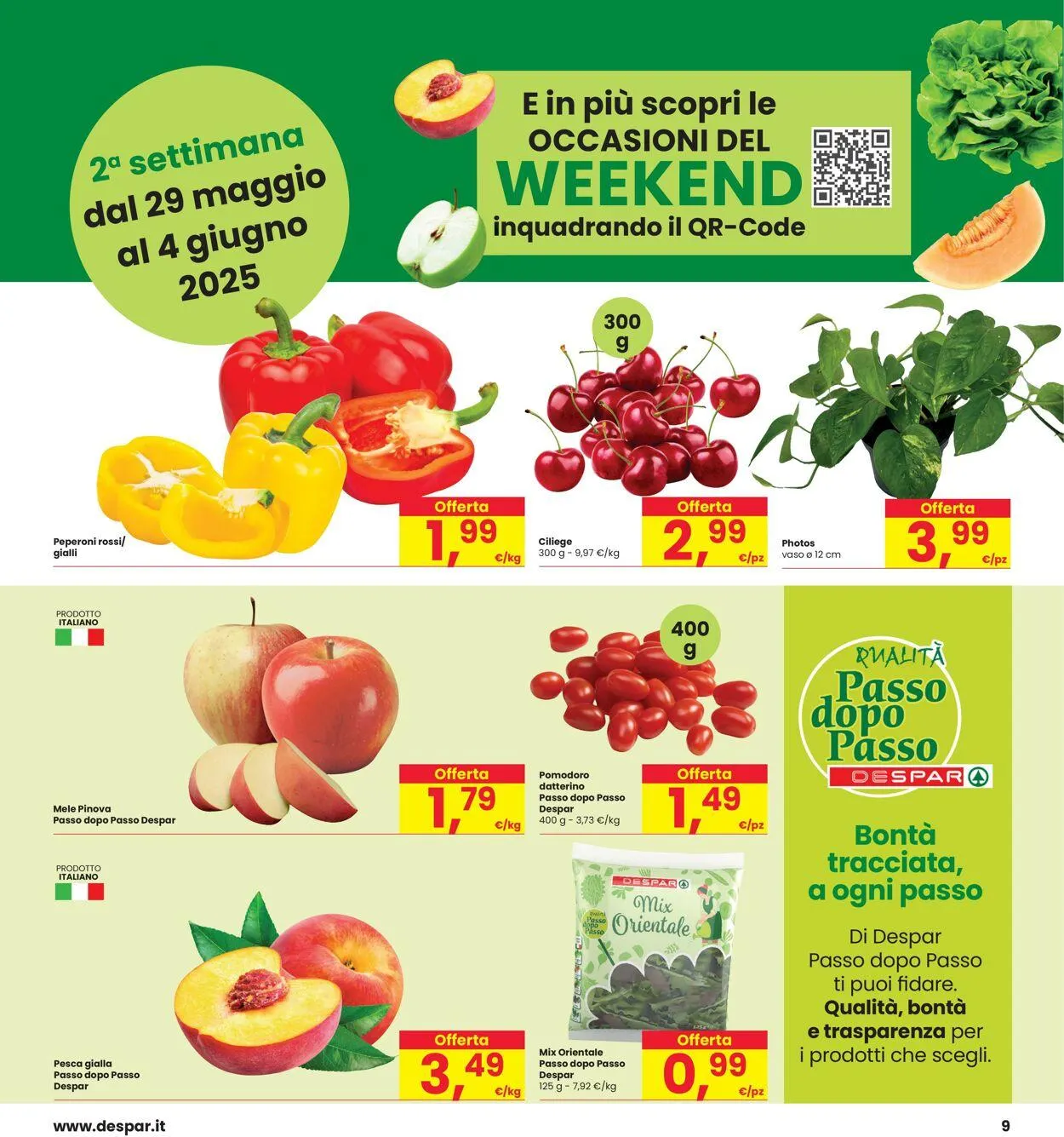 Interspar Volantino attuale da 22 maggio a 4 giugno di 2025 - Pagina del volantino 9