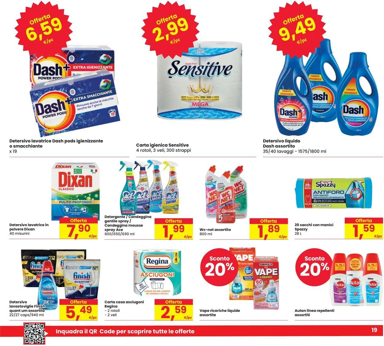 Eurospar Volantino attuale da 26 giugno a 9 luglio di 2025 - Pagina del volantino 19