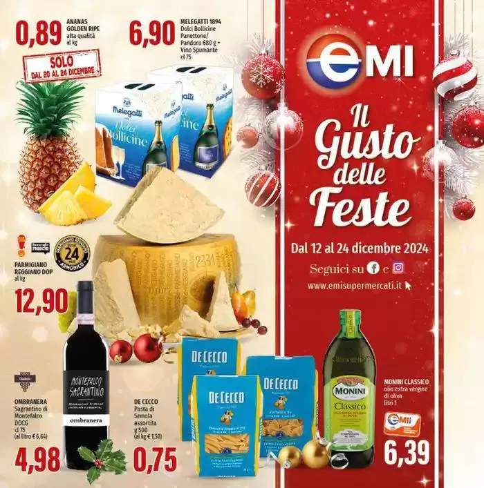 Il gusto delle feste da 20 dicembre a 24 dicembre di 2024 - Pagina del volantino 1